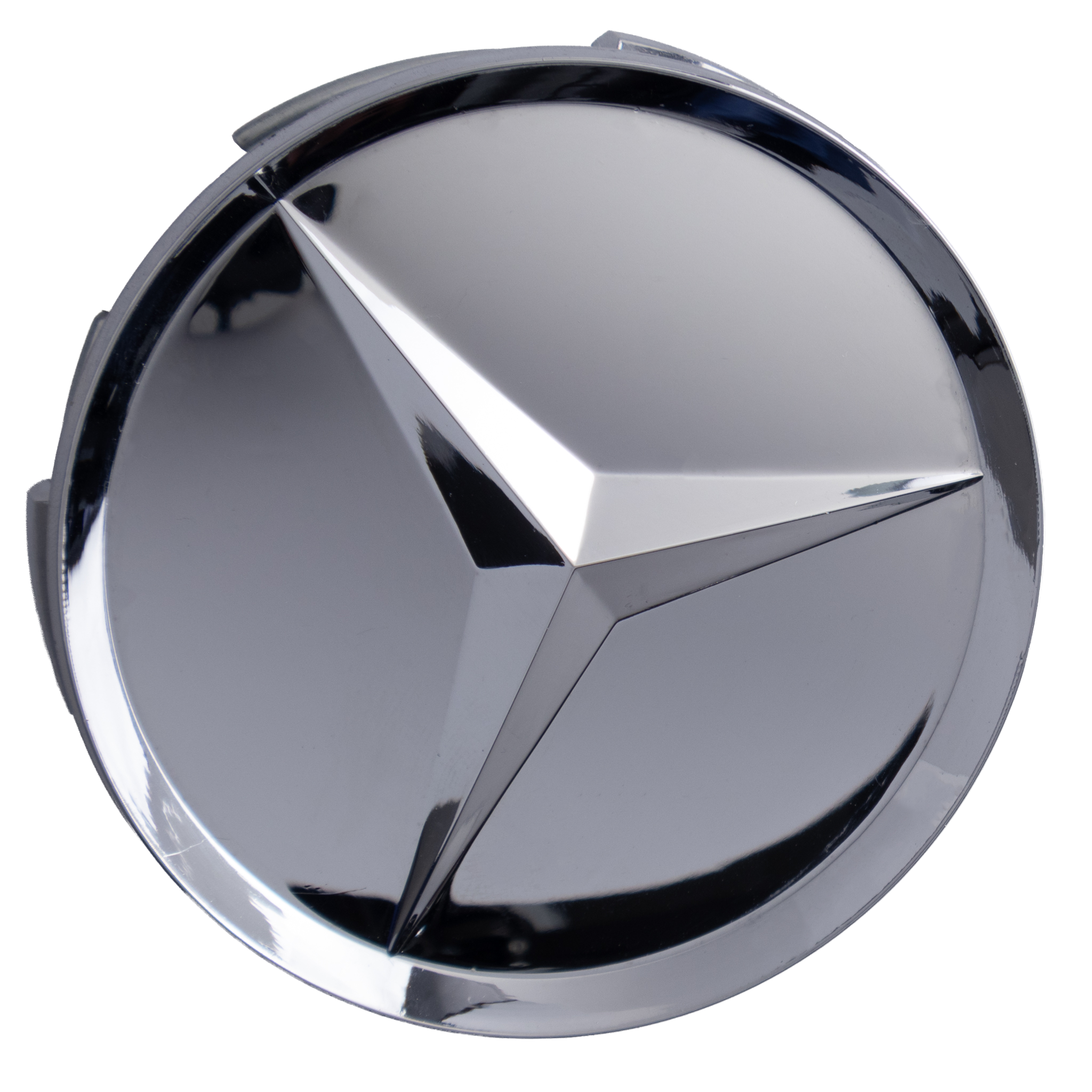 Mercedes Hub Caps | Gloss Silver