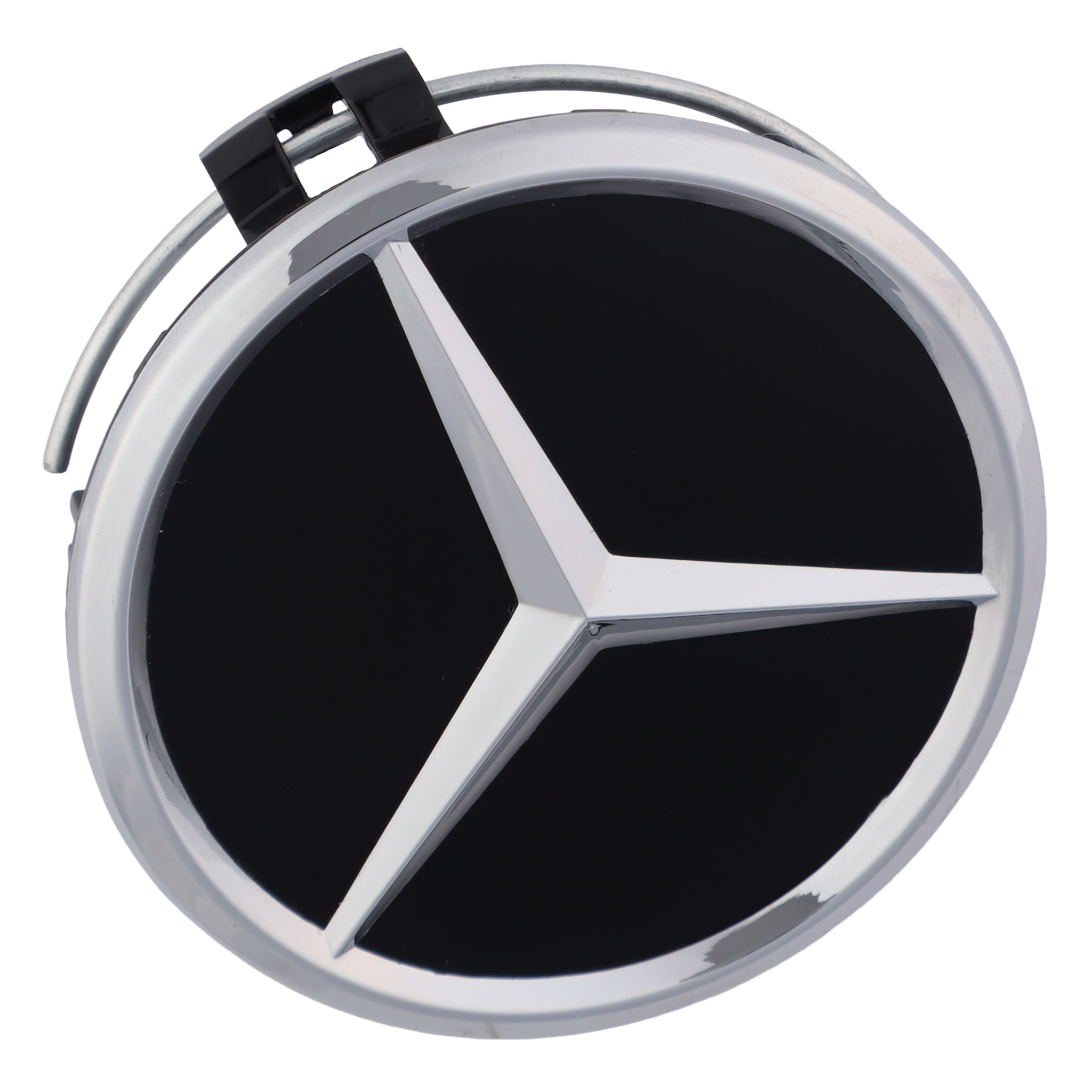 Mercedes Hub Caps | Chrome Black