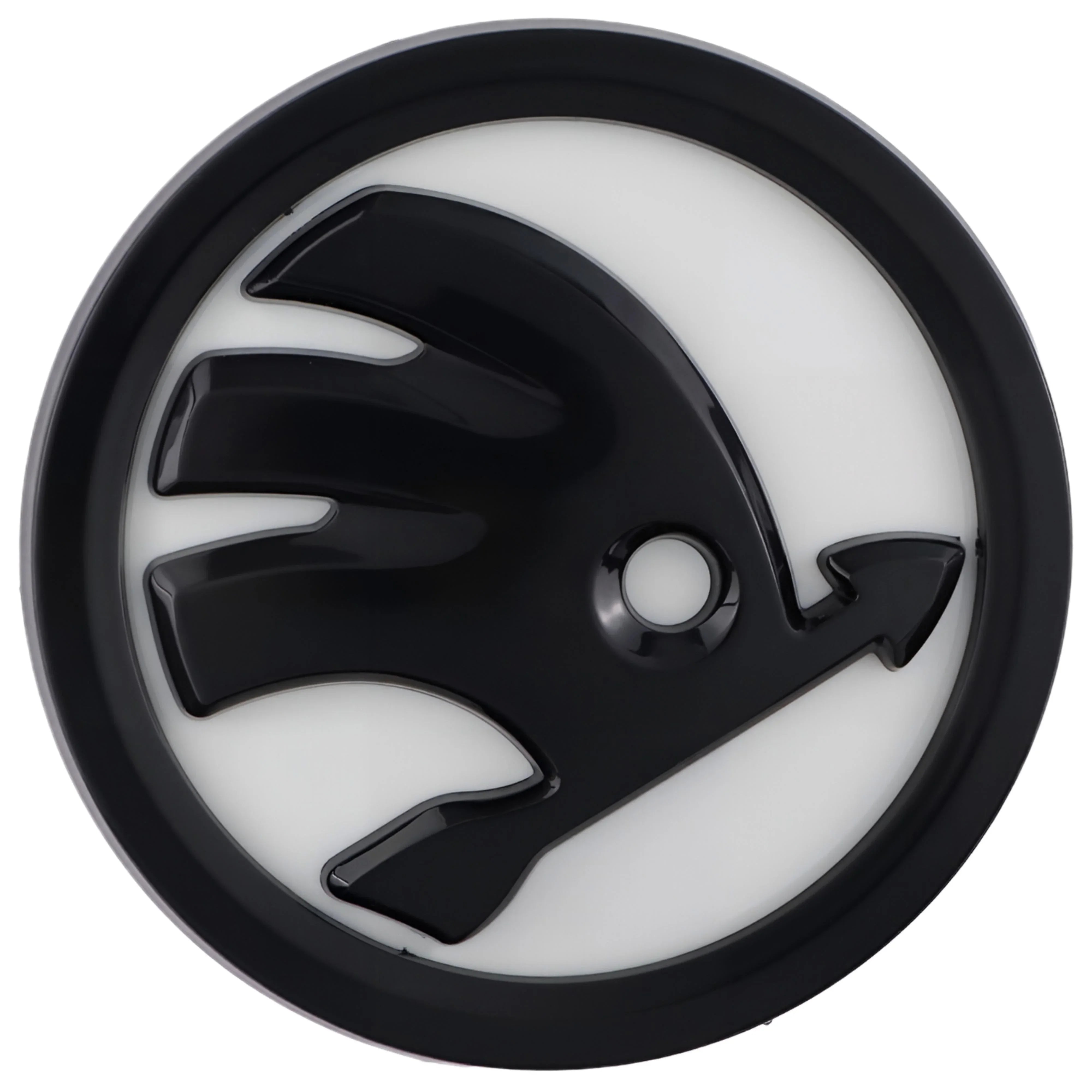 Skoda Emblem | White