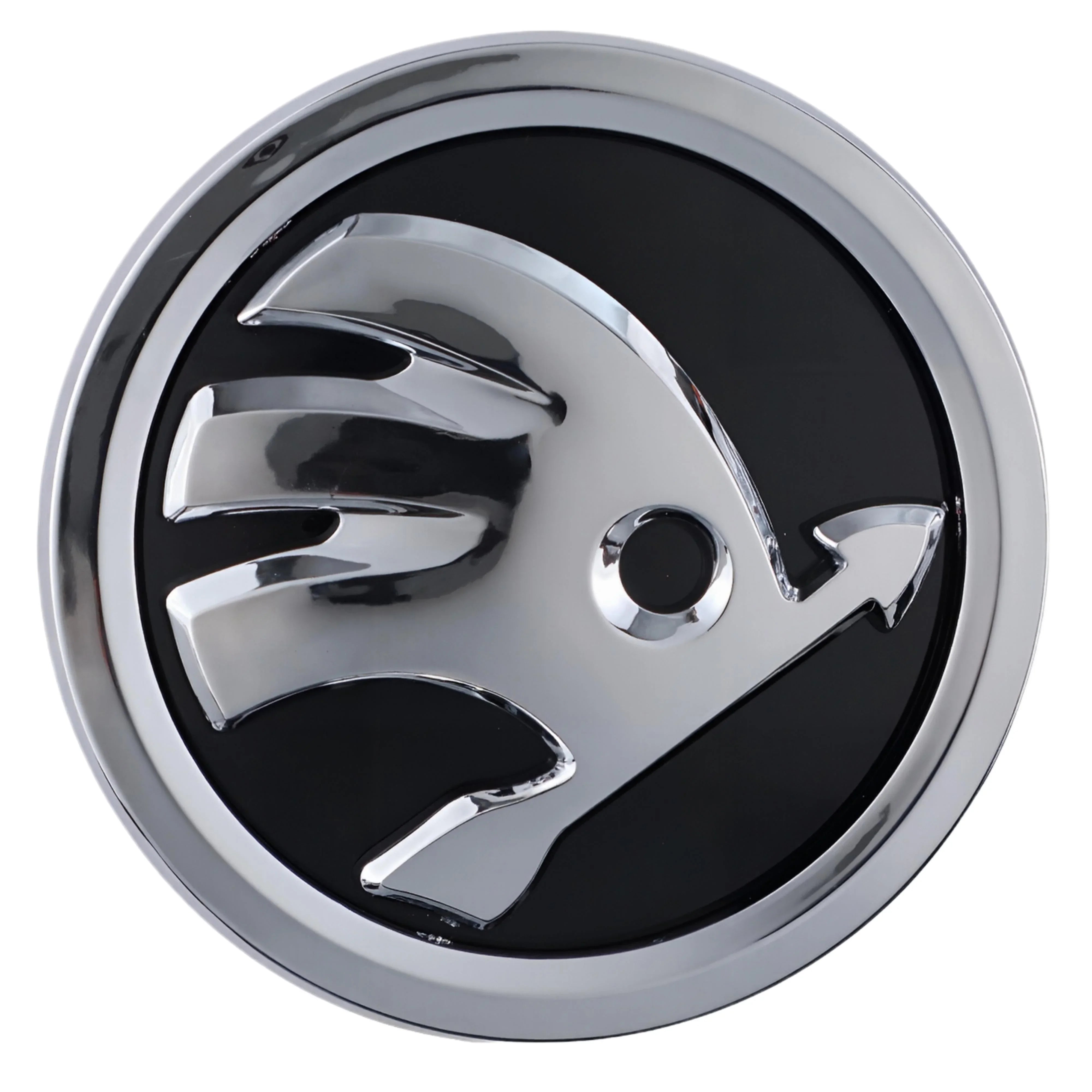 Skoda Emblem | Chrome Black