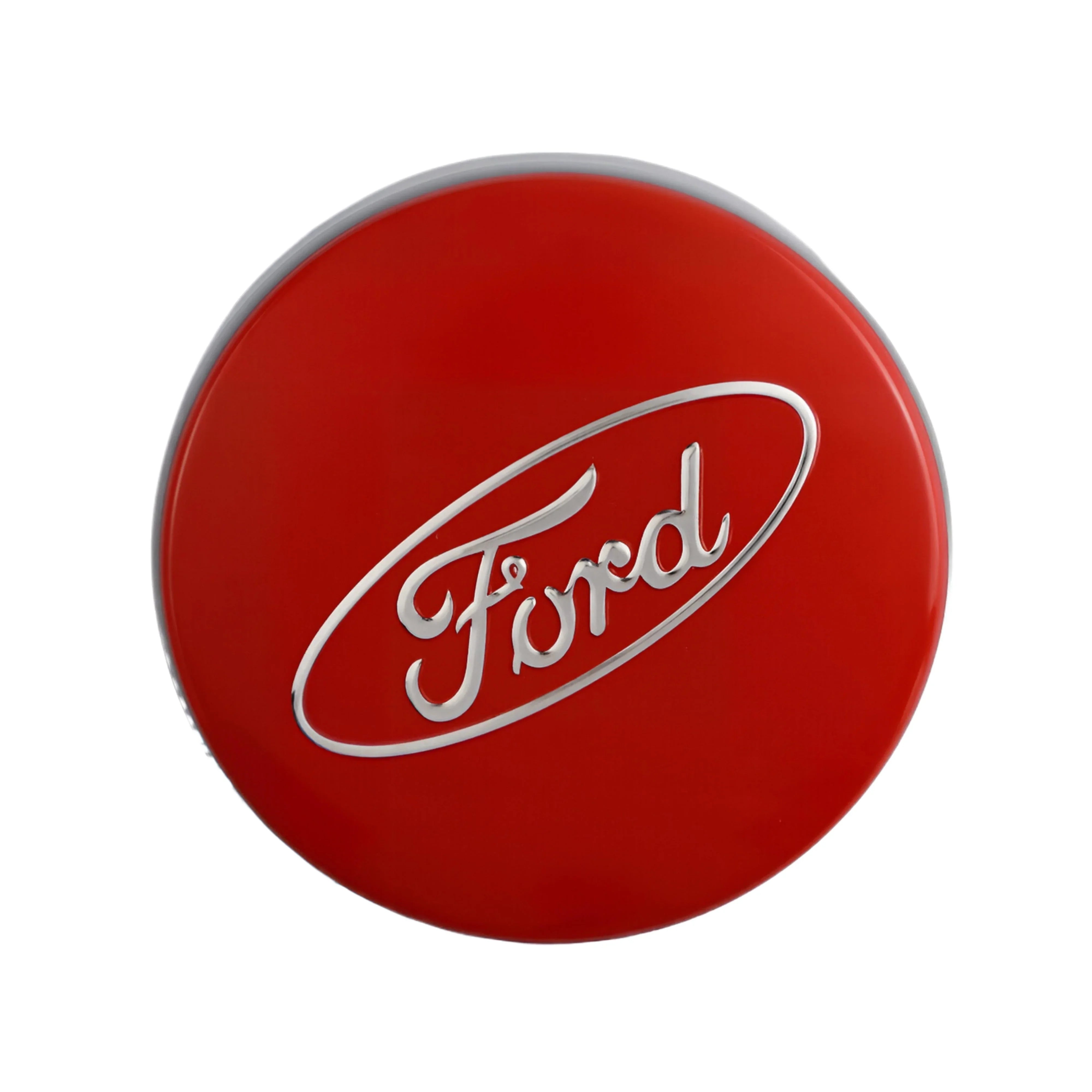 Ford Hub Caps | Red