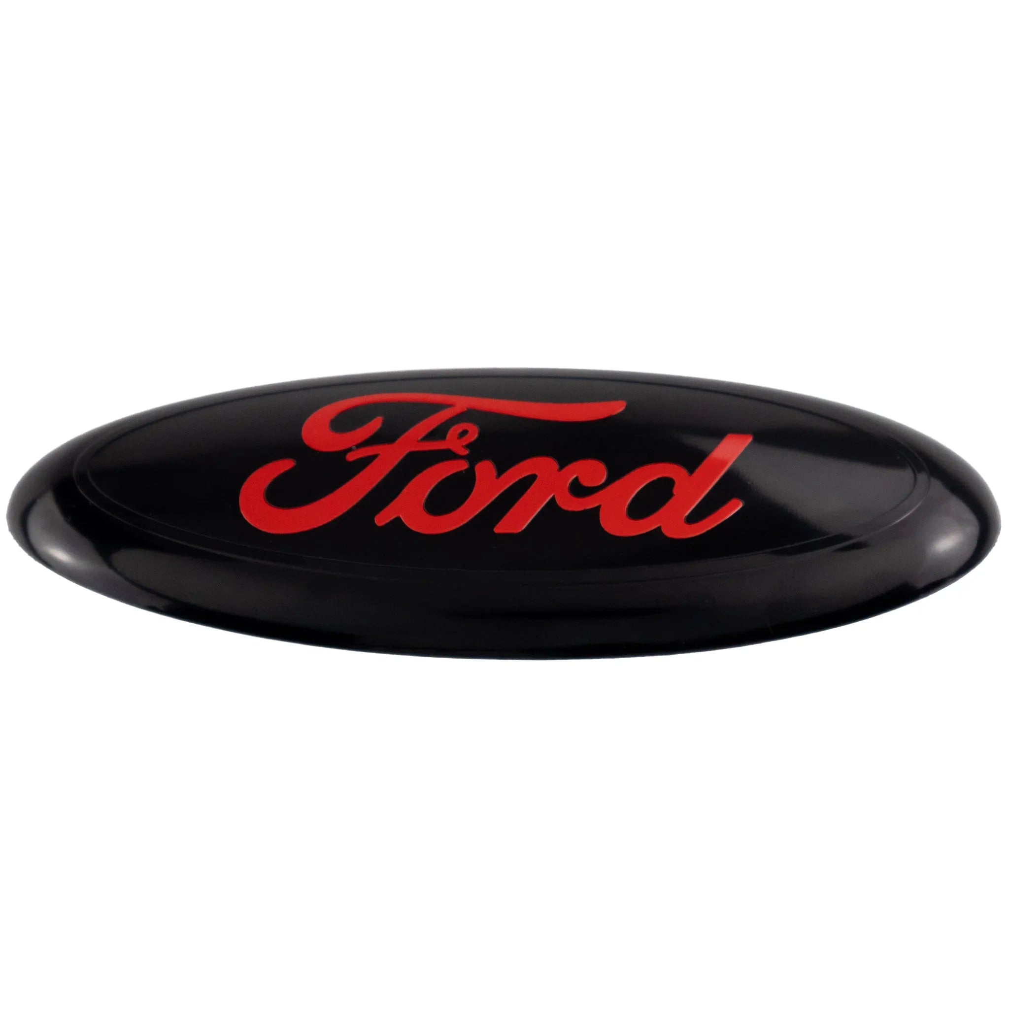 Ford Emblem Overlay | Schwarz Rot