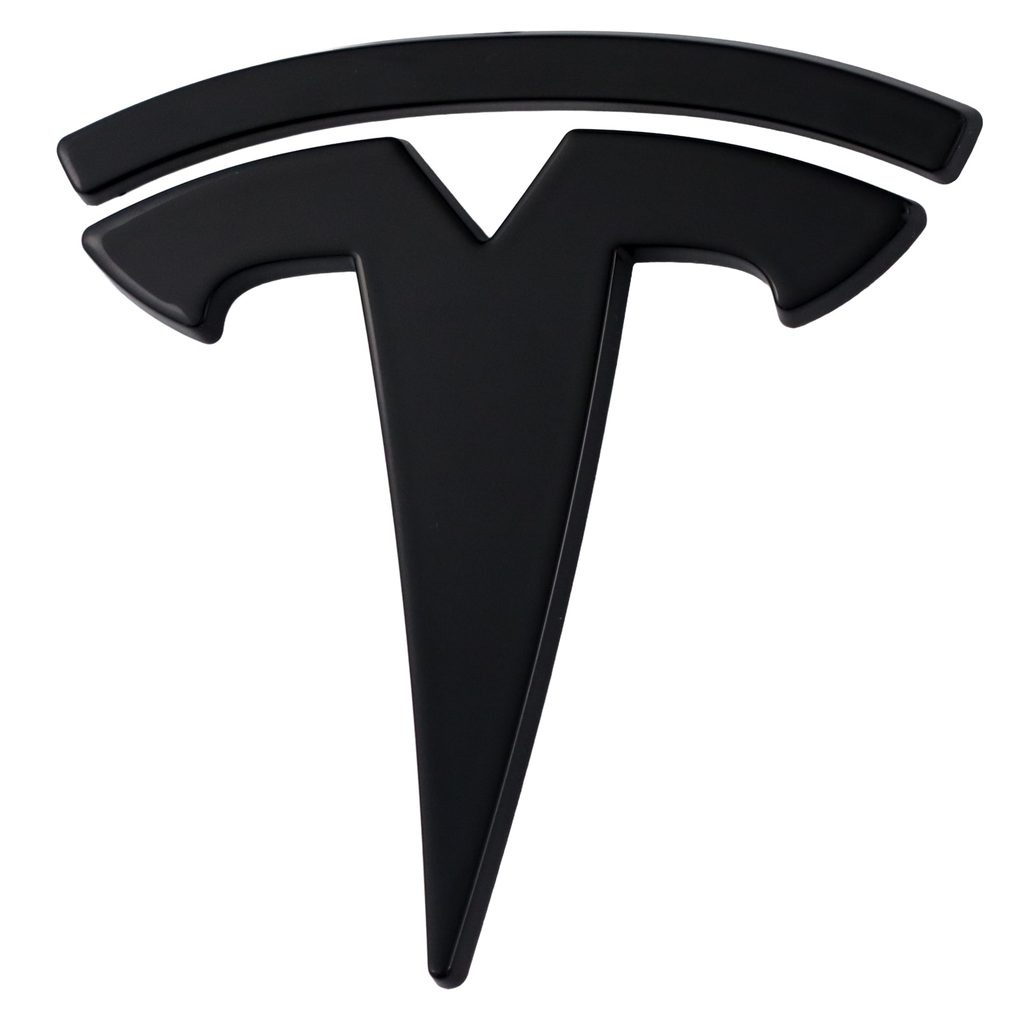 Tesla Emblem Overlay | Gloss Black