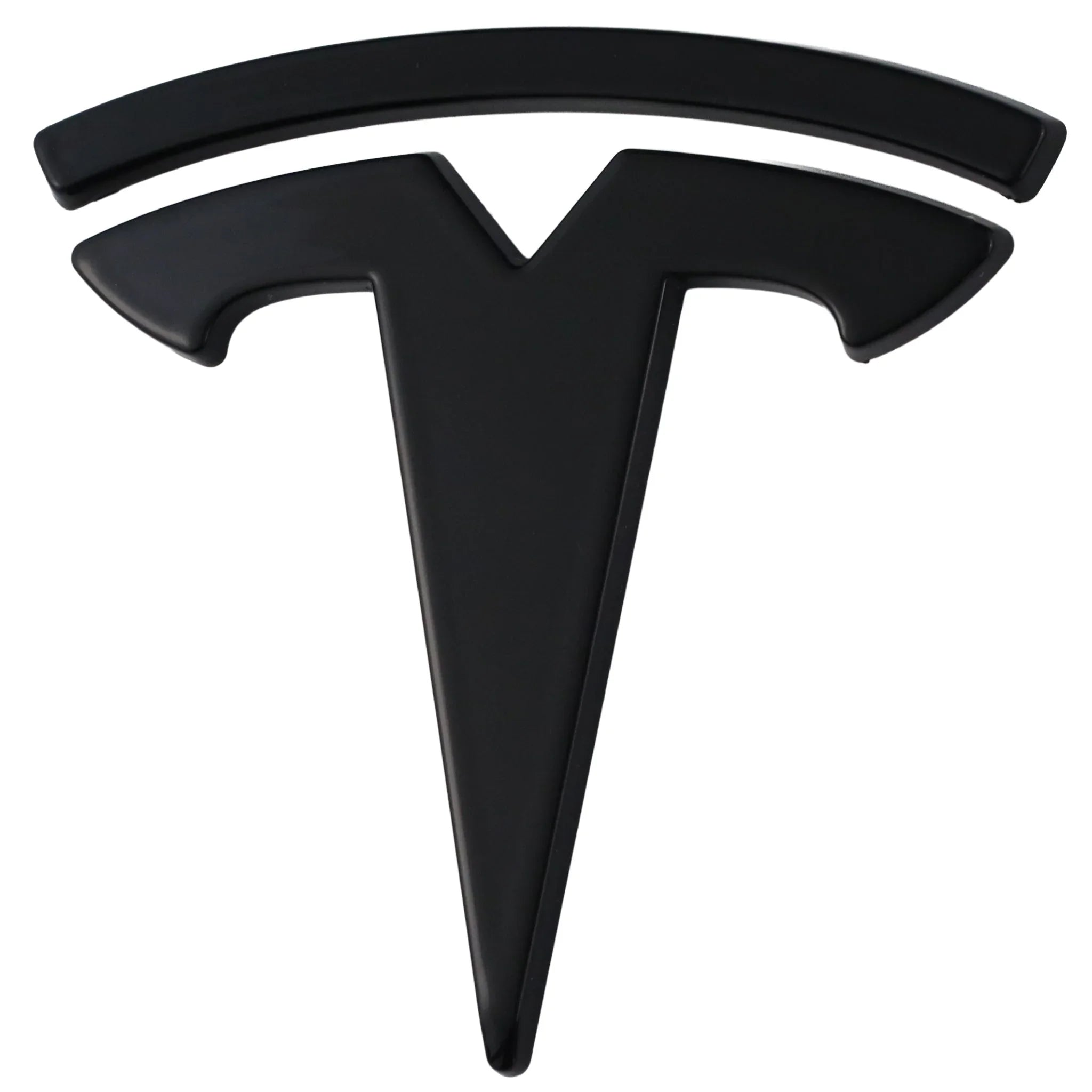 Tesla Emblem Overlay | Gloss Black