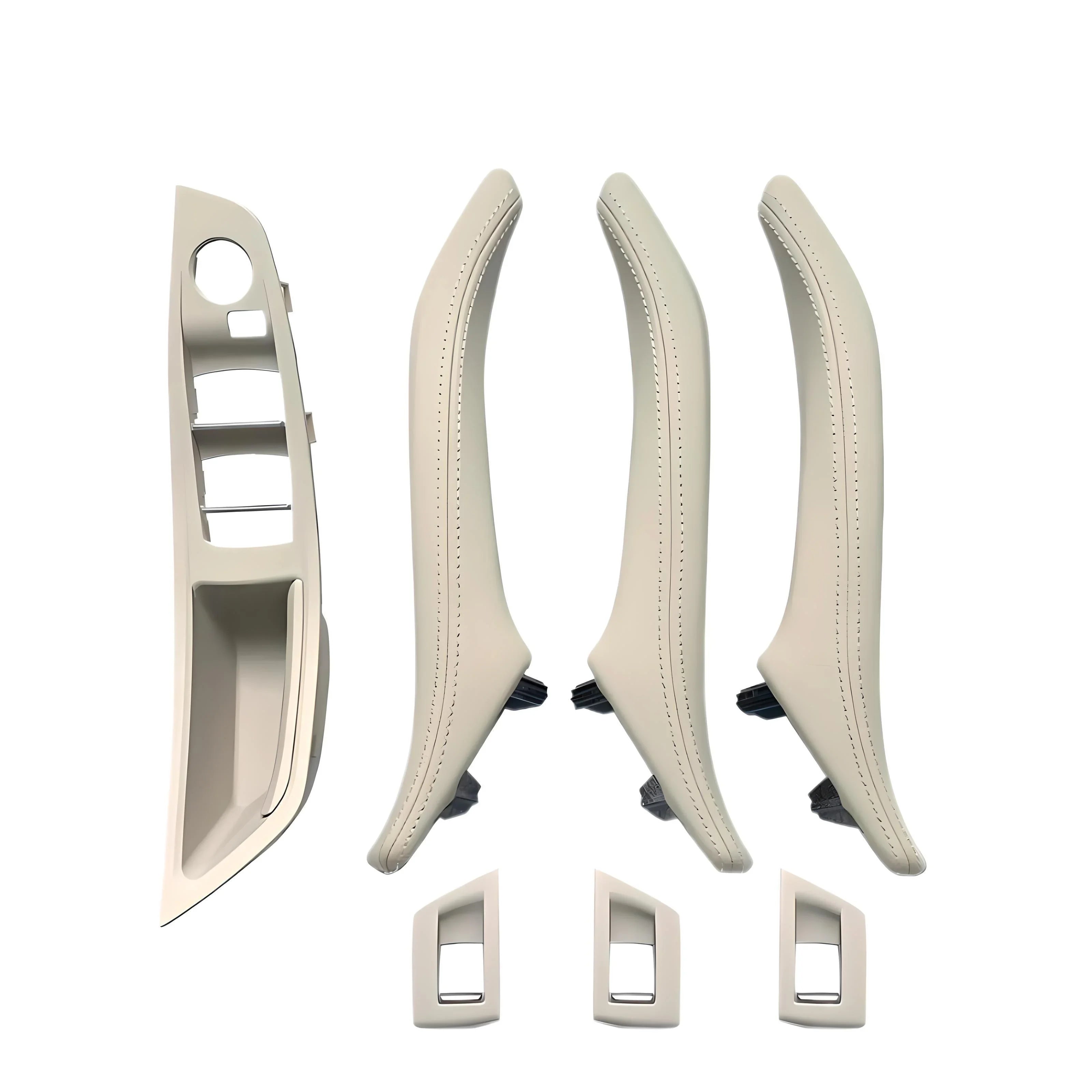 Interior Door Handle Set – Ivory – Compatible with BMW X5 F15 – Front