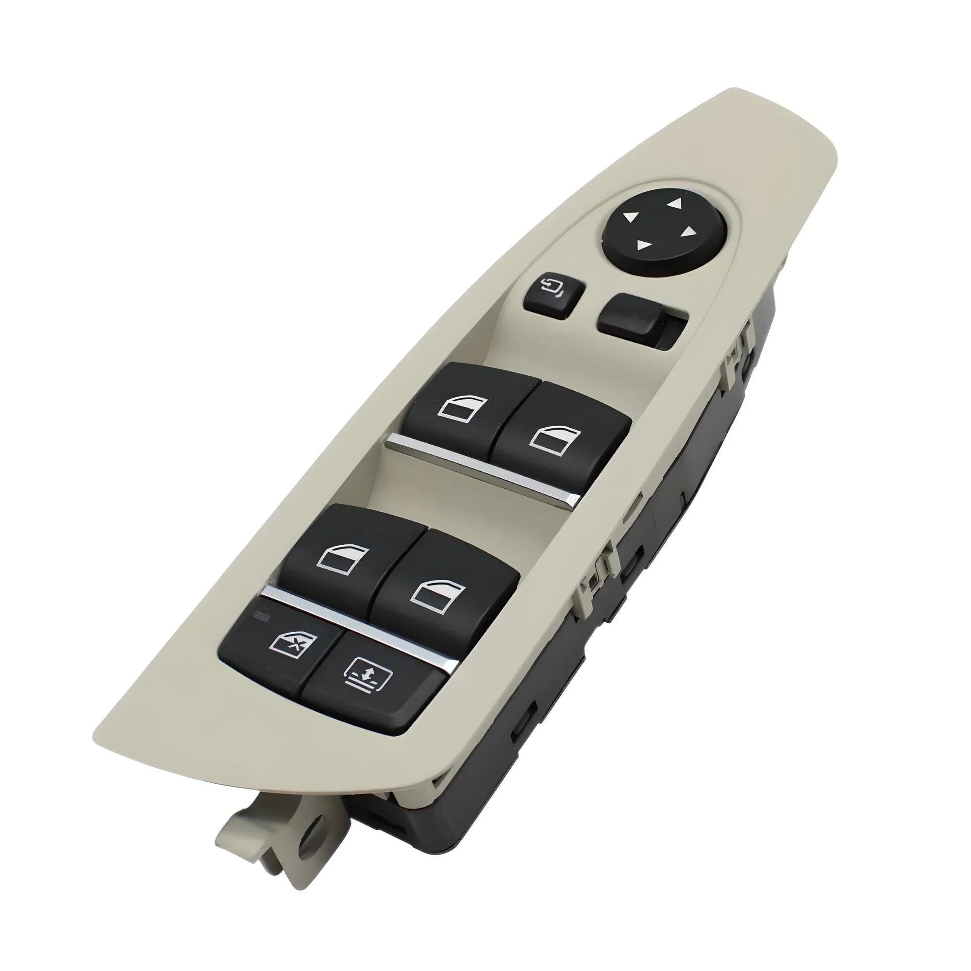 Window Switch Control Panel – Ivory – Compatible with BMW – Front