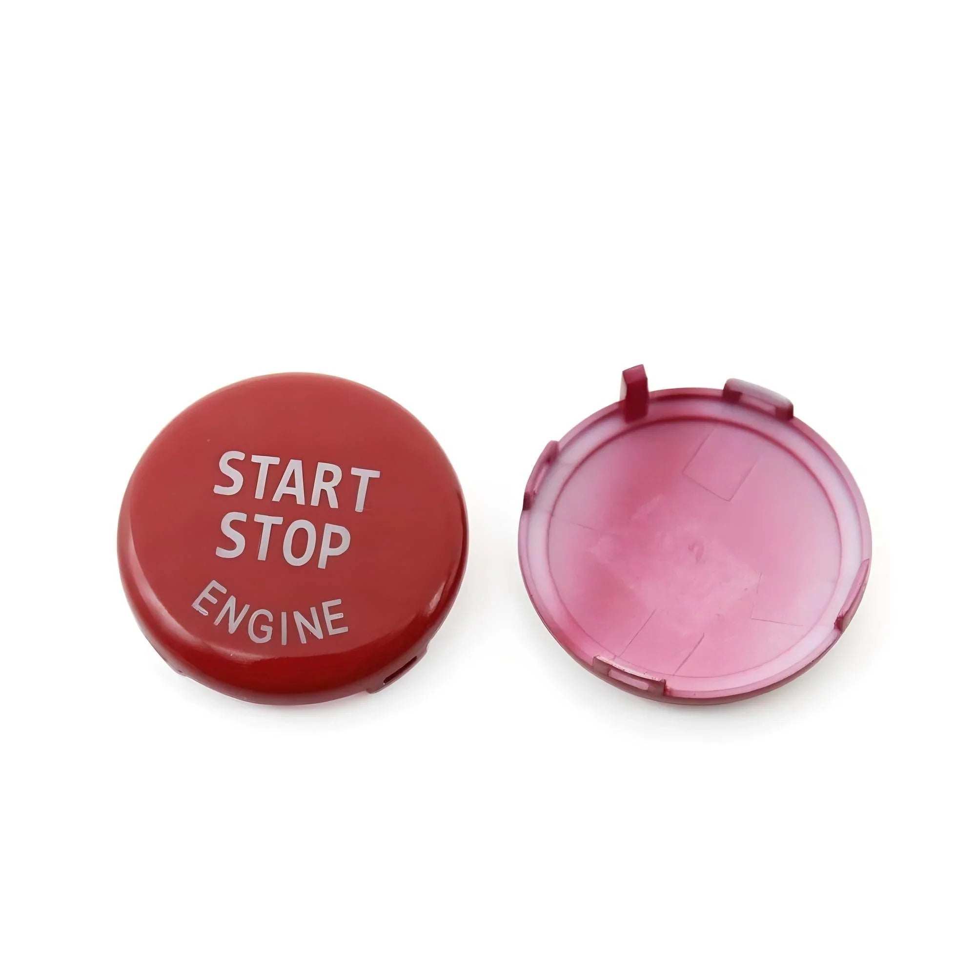 Start Stop Engine Button Cover – Red – Compatible with BMW F Series – Front