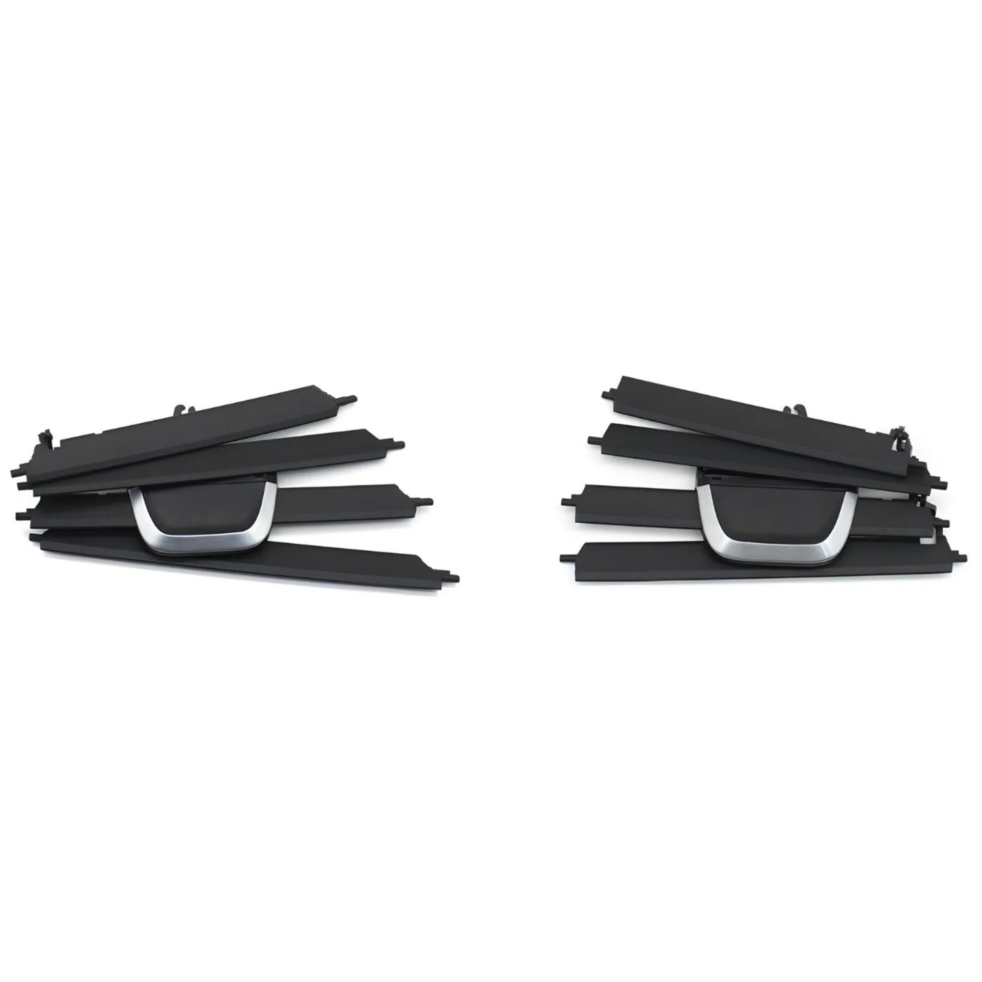 Grille Trim Covers – Satin Black – Compatible with Tesla Model 3 – Front Exterior