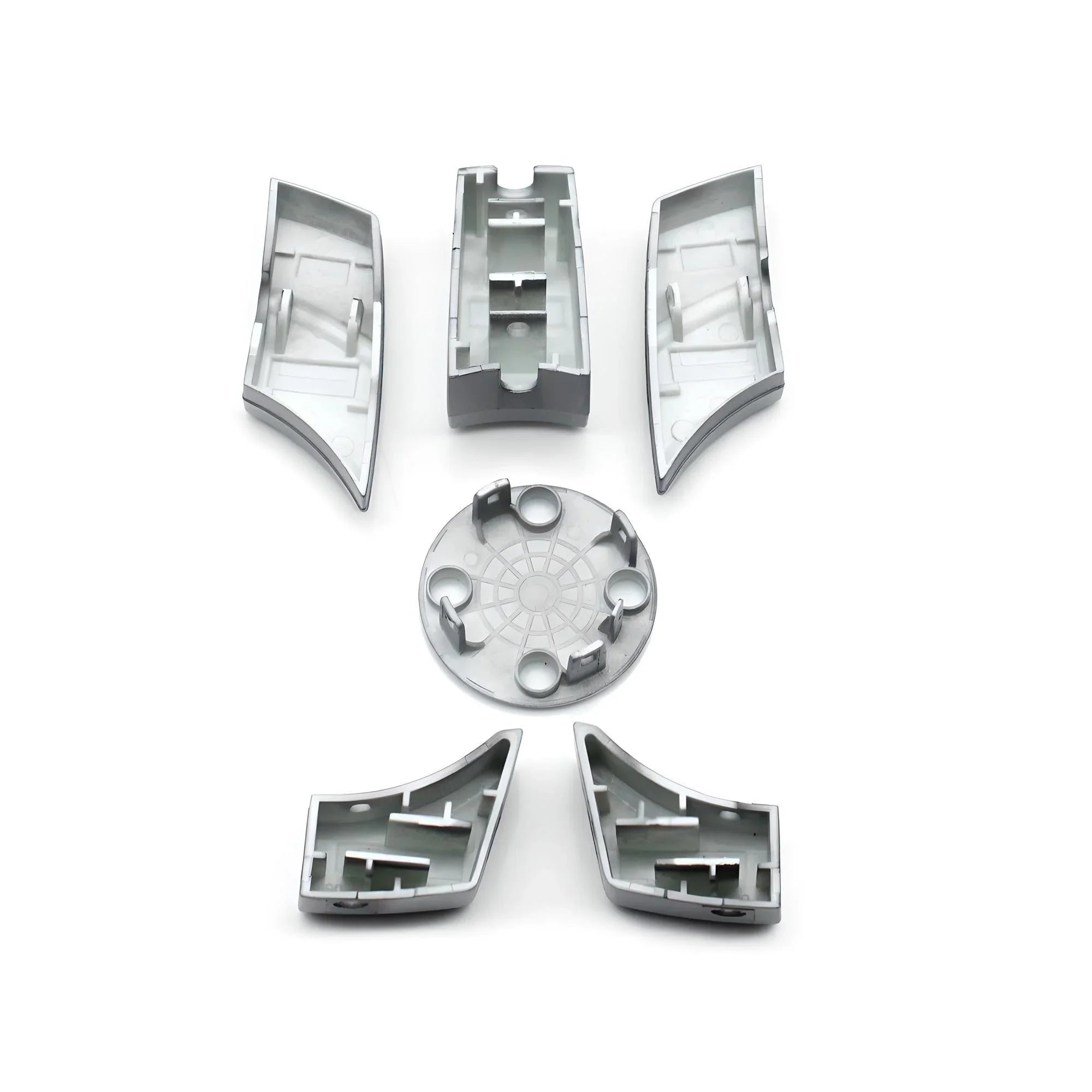 Center cap cover kit – Silver color – Compatible with BMW E46 M3 – Exterior