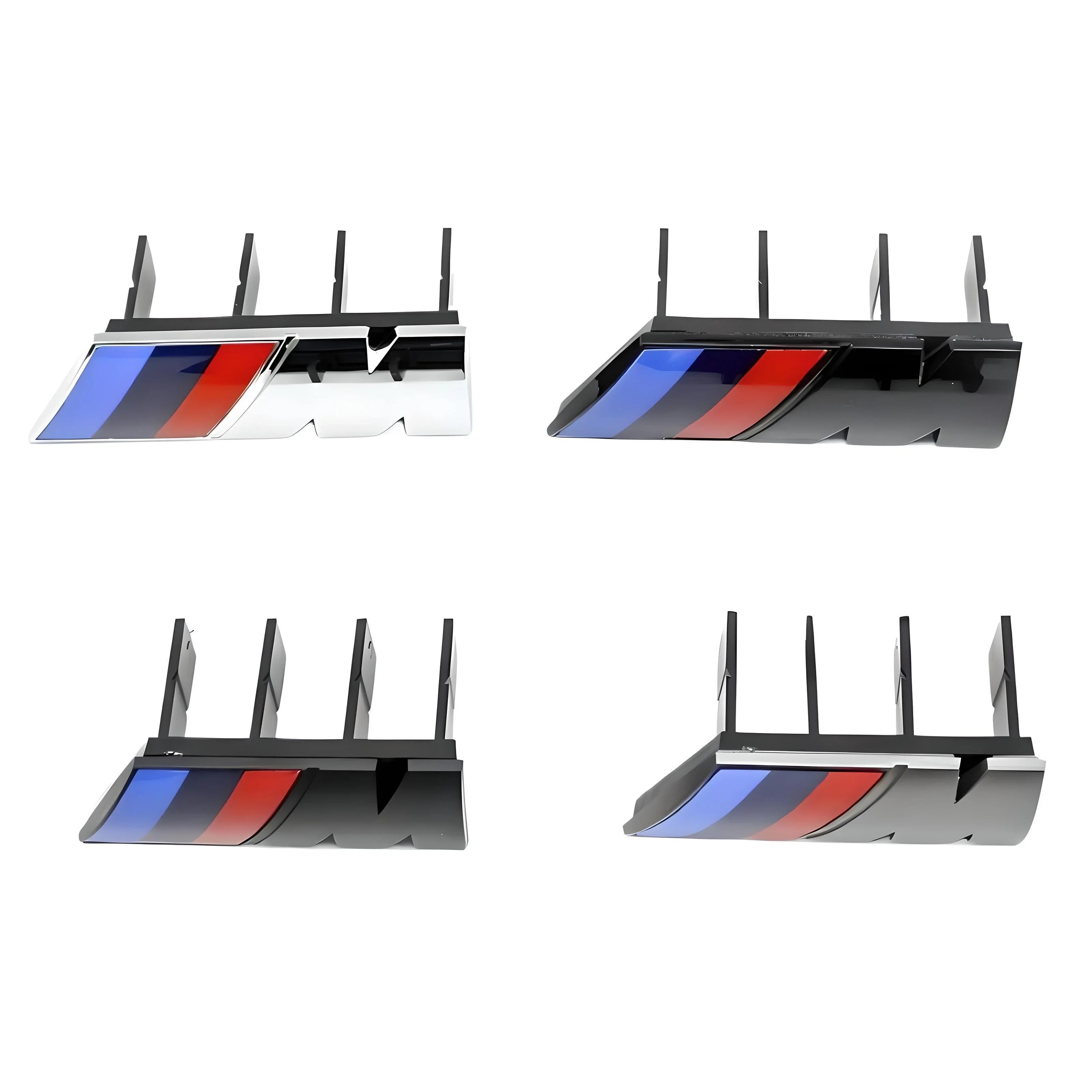 BMW M3 M4 F80 F82 Fender Side Grille M Emblem – Gloss Black – Compatible with BMW F80 F82 – Side Exterior