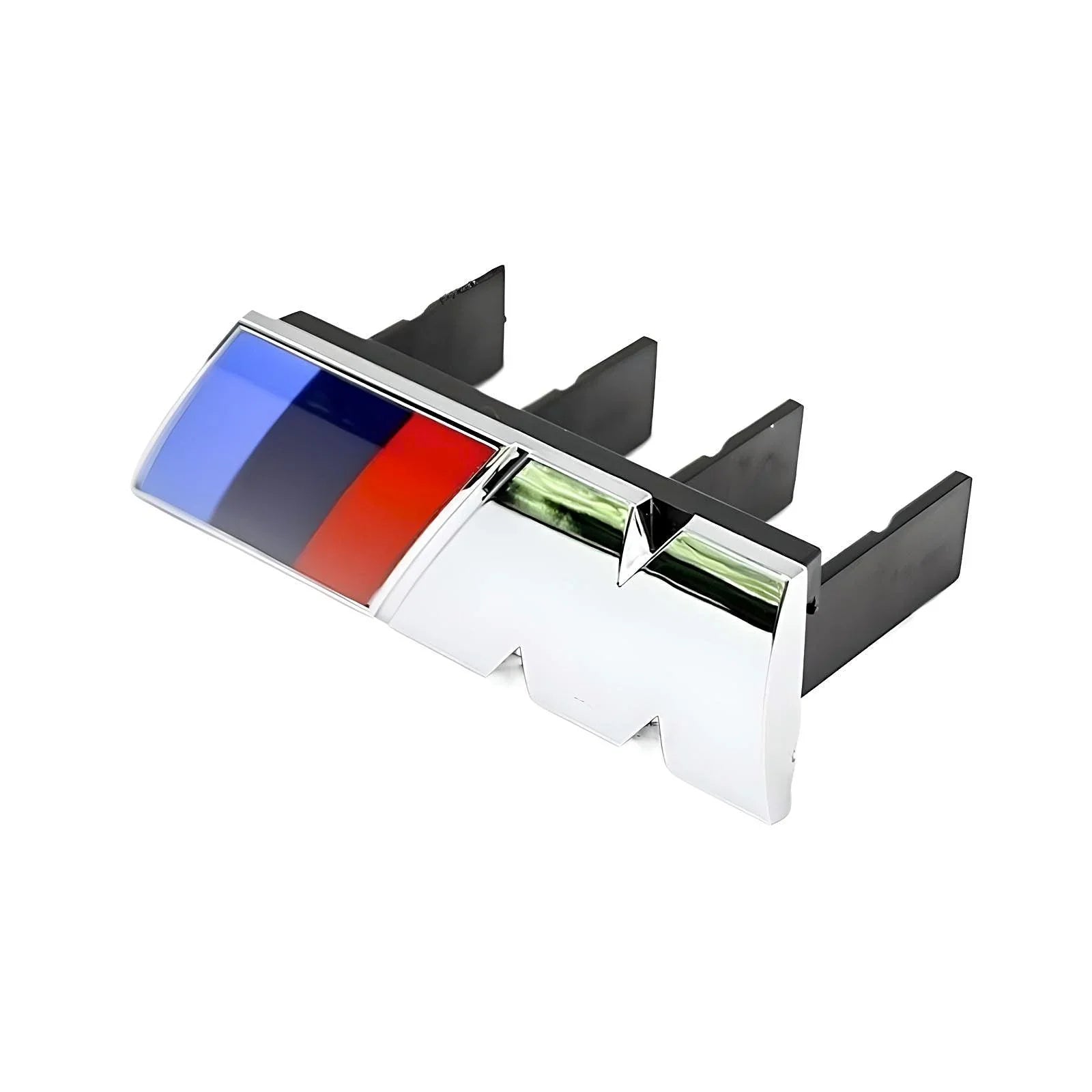 BMW M Power Emblem – Chrome Finish – Compatible with BMW Front