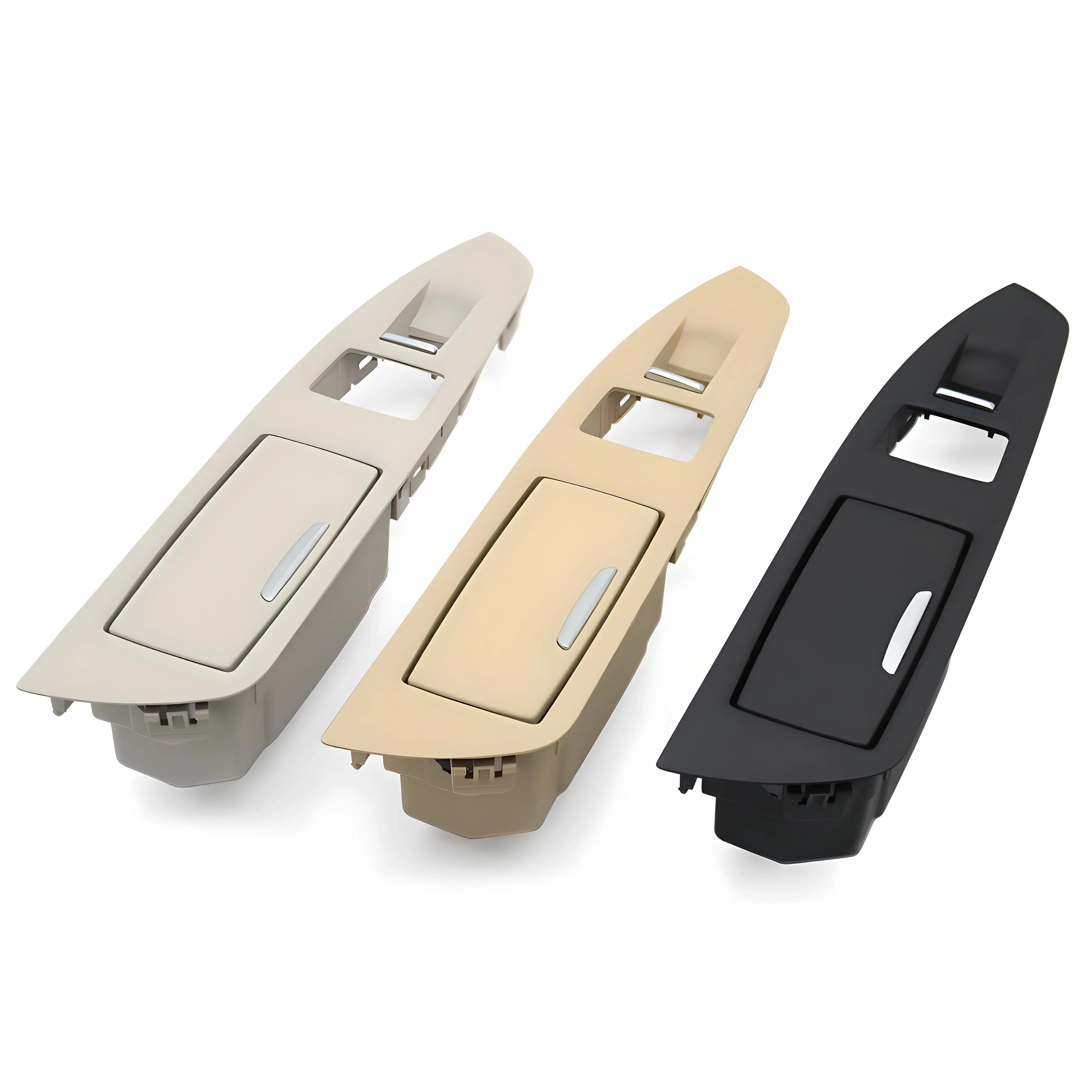 Armrest Storage Box – Gray – Compatible with BMW E60 E61 – Front