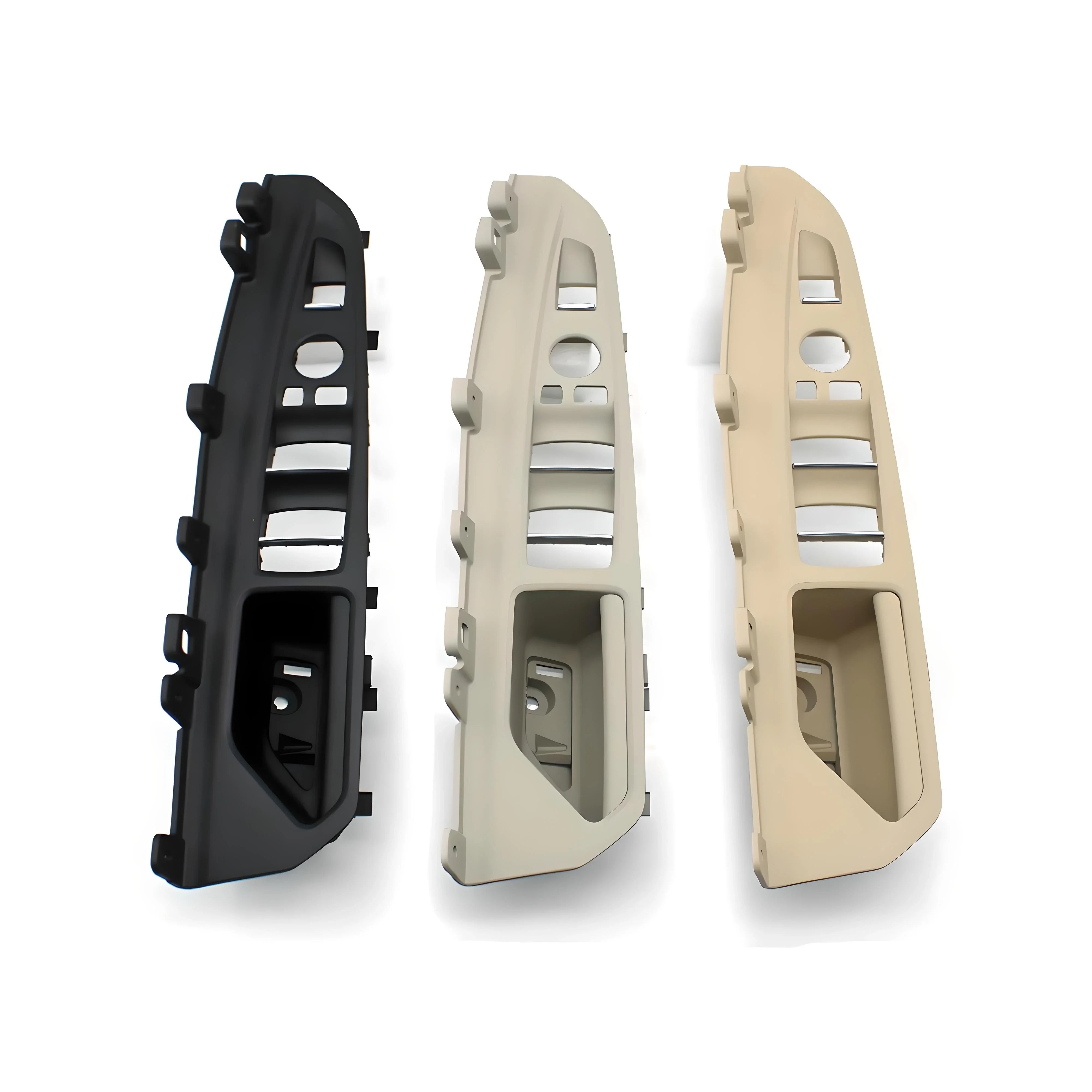 Window control panel trims – Black – Compatible with BMW 5 series 2018–2022 – Left front