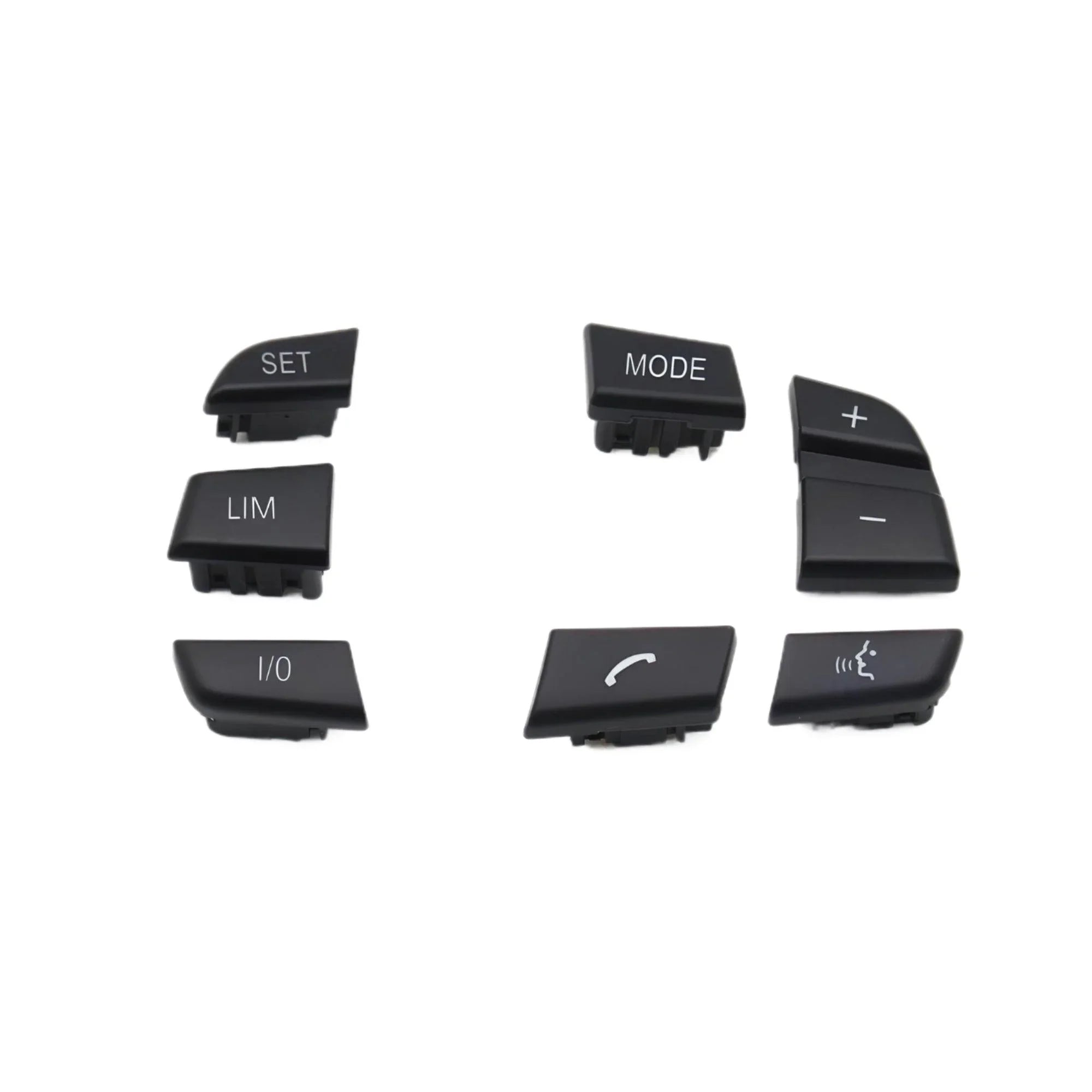 Steering Wheel Button Set – Black – Compatible with BMW F30 F31 F32 – Interior