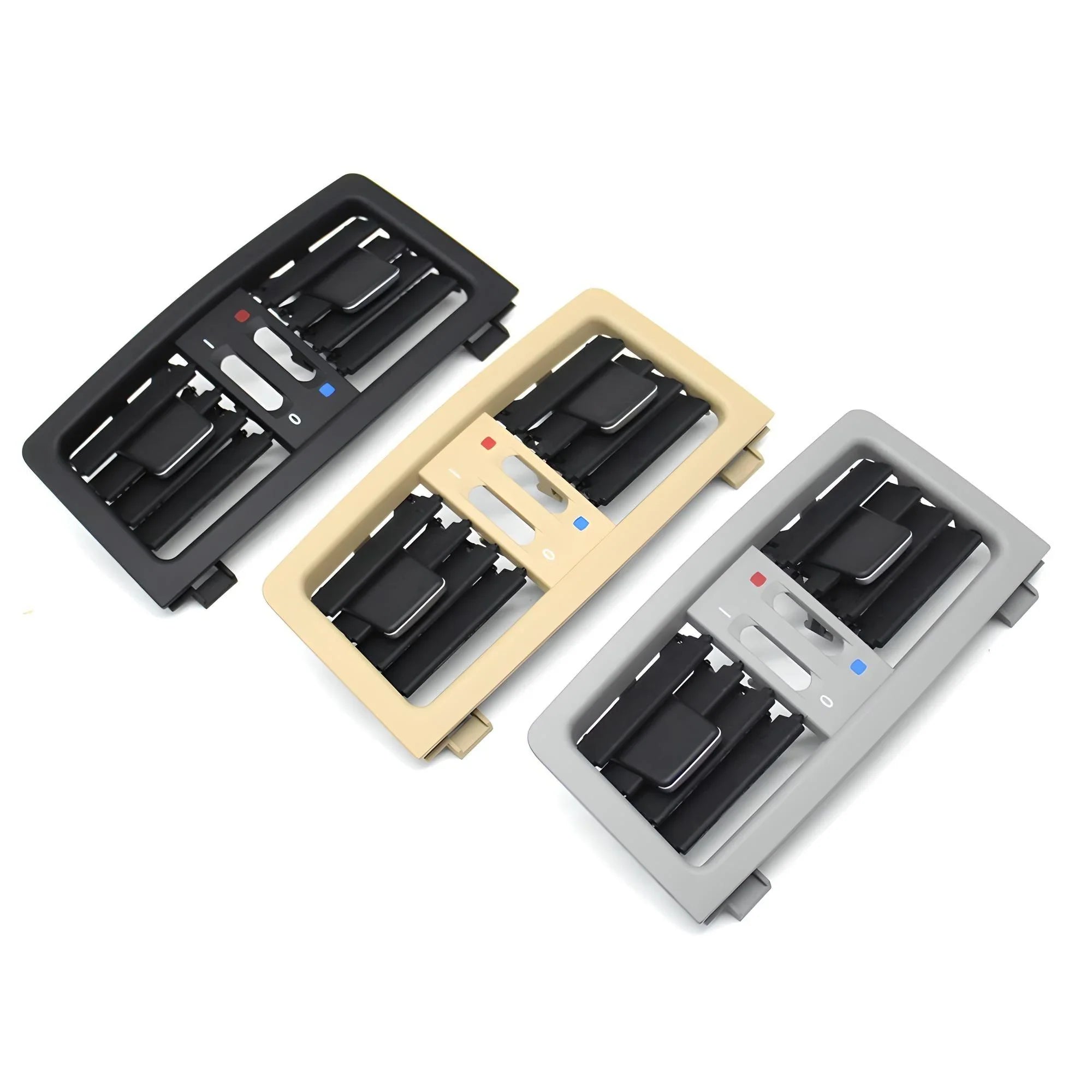 BMW Air Conditioning Vent Grill – Black – Compatible with BMW 5 Series E39 – Interior Front