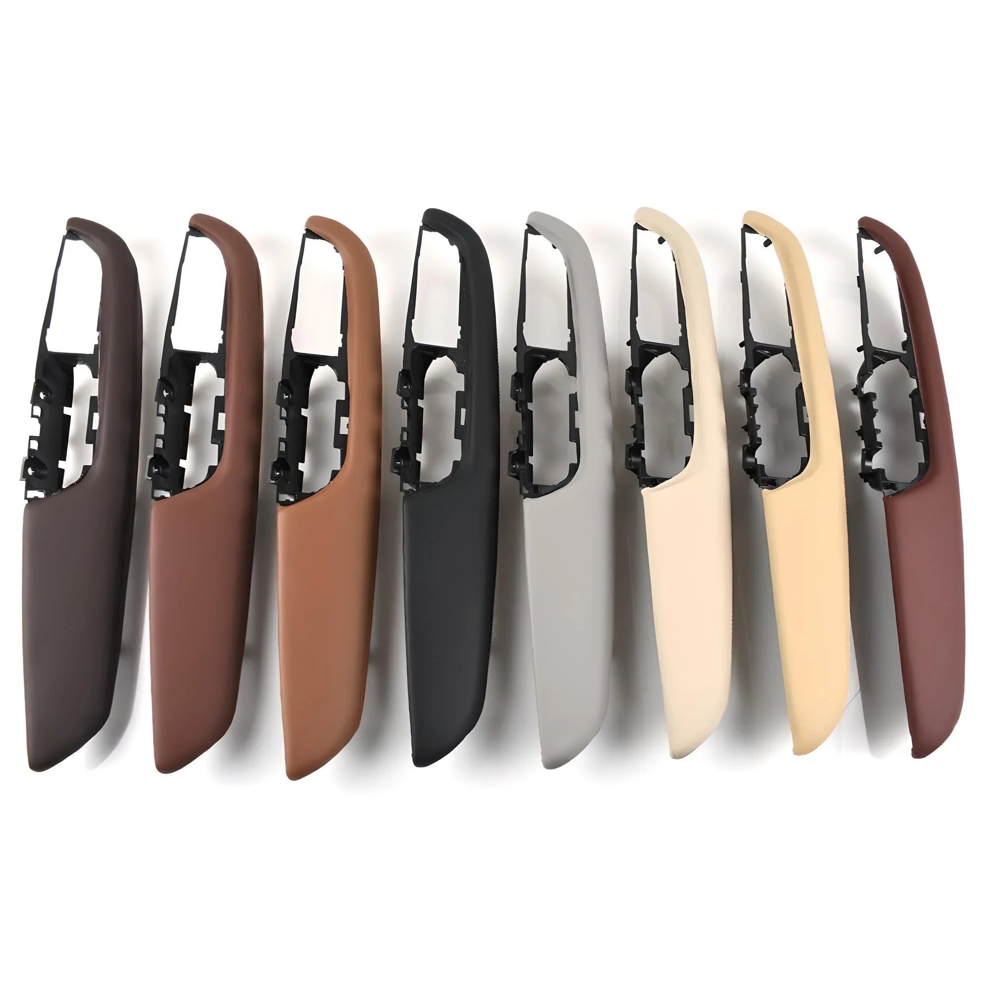 BMW Genuine Leather Armrest Trim – Brown – Compatible with BMW 3 Series F30 Front