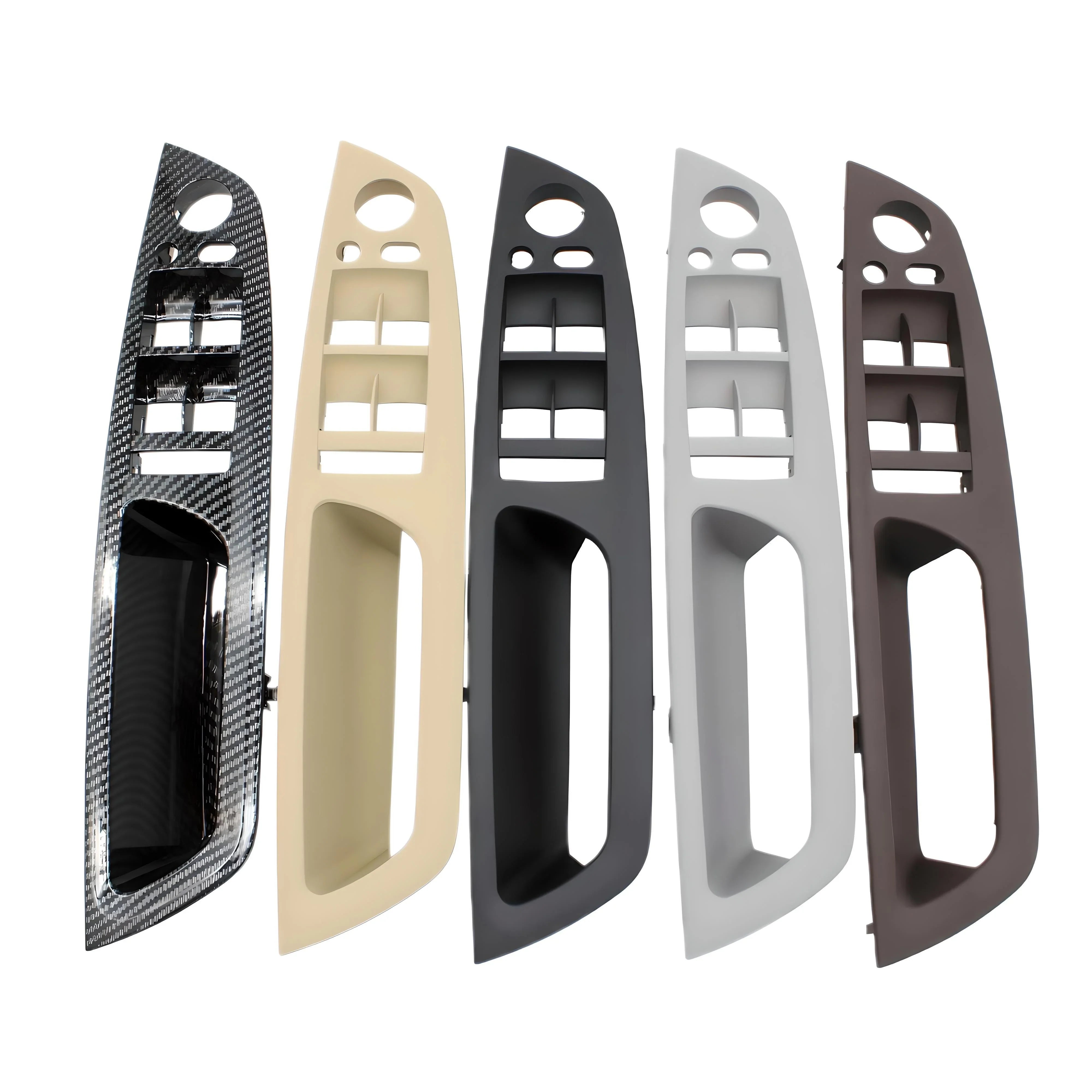 Window frame panel trim – Carbon Fiber – Compatible with BMW E90 E91 – Front