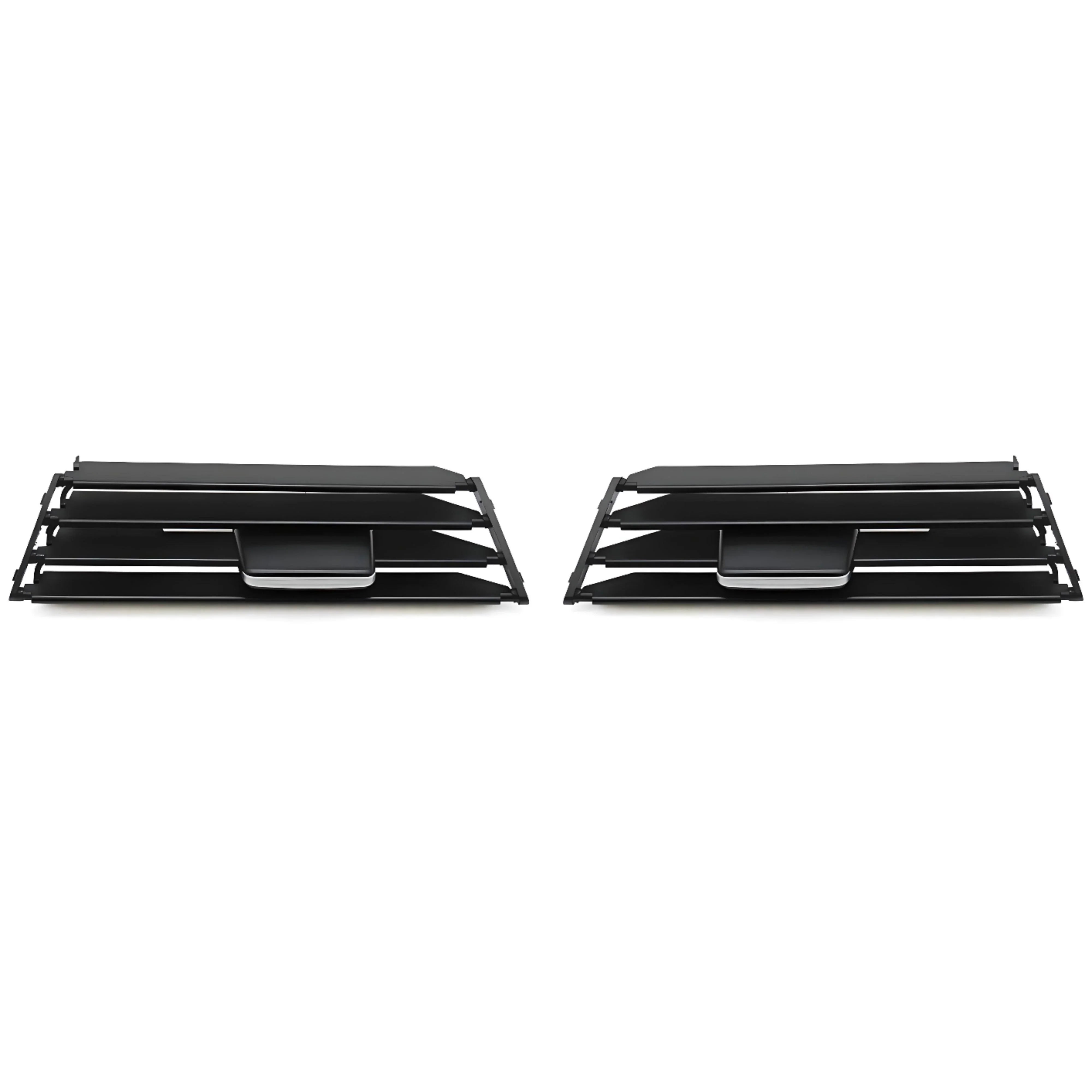 BMW E53 X5 Front Bumper Grille Set – Black – Compatible with BMW E53 X5 – Front Exterior