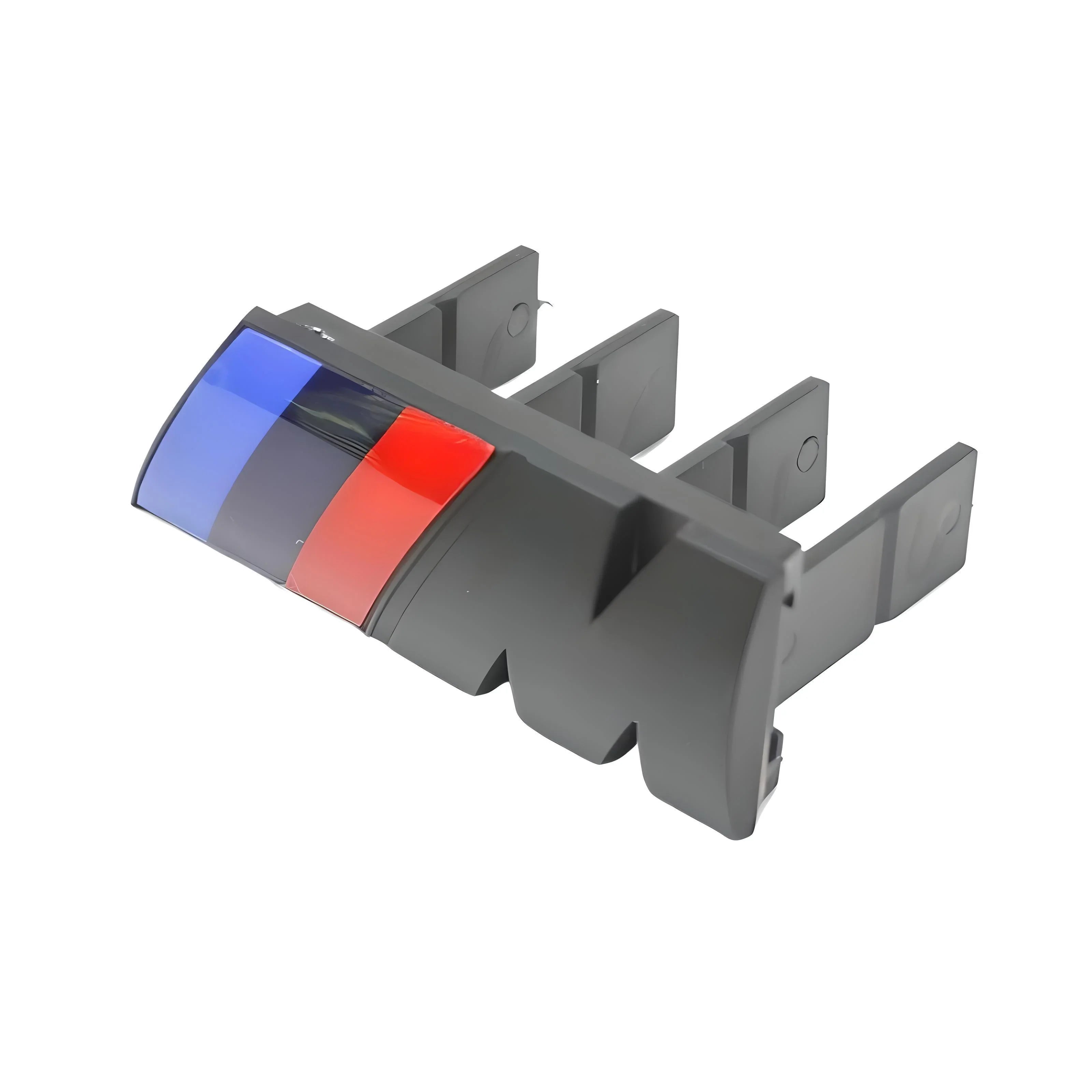 BMW M Logo Emblem – Black with M Tricolor – Compatible with BMW Front