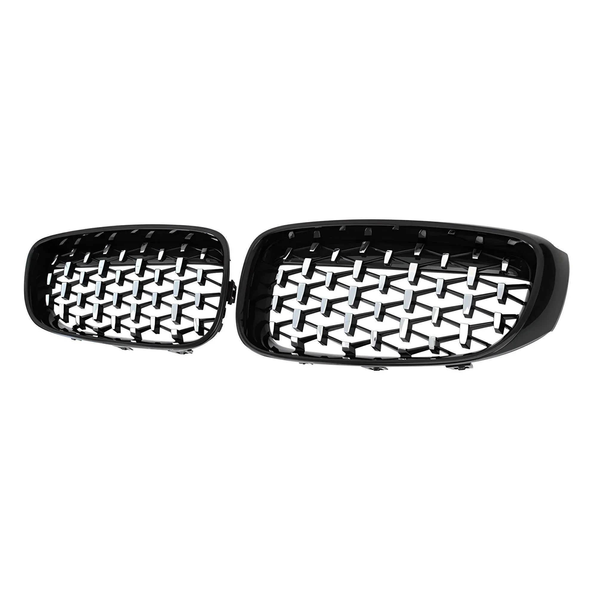 BMW M Look Kidney Grille Double Deer – Gloss Black – Compatible with BMW 5 Series G30 G31 – Front
