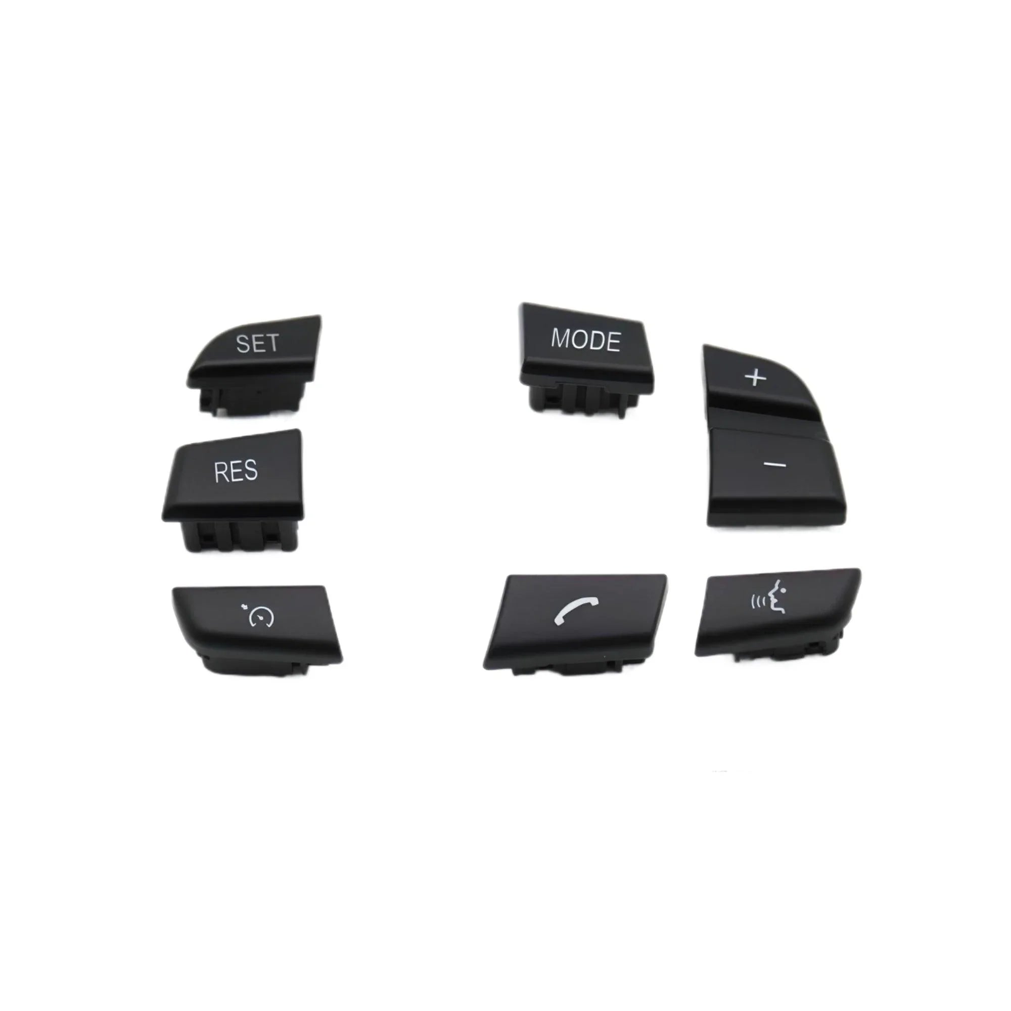 Steering Wheel Control Buttons – Black – Compatible with BMW – Interior