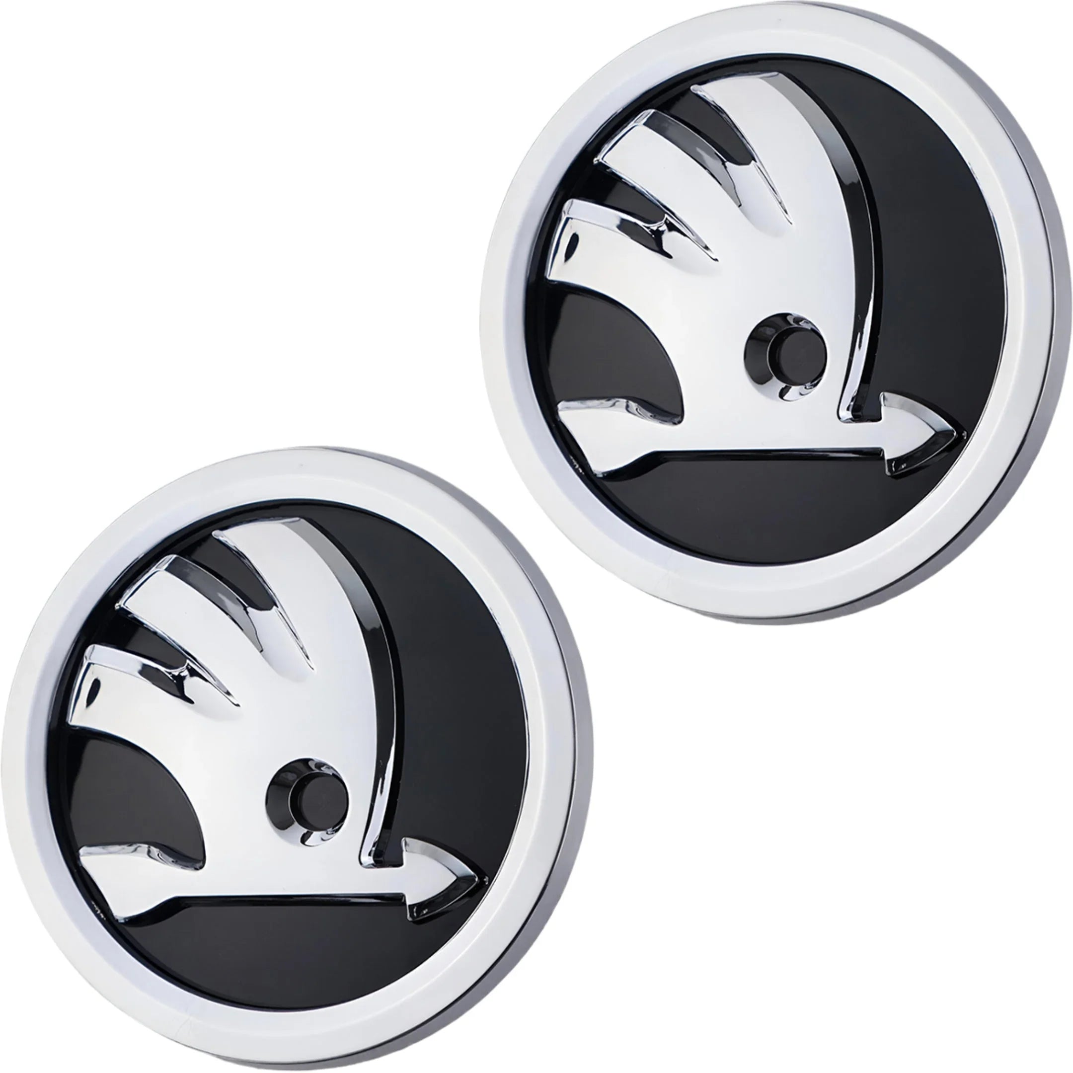 Skoda Emblem | Chrome Black