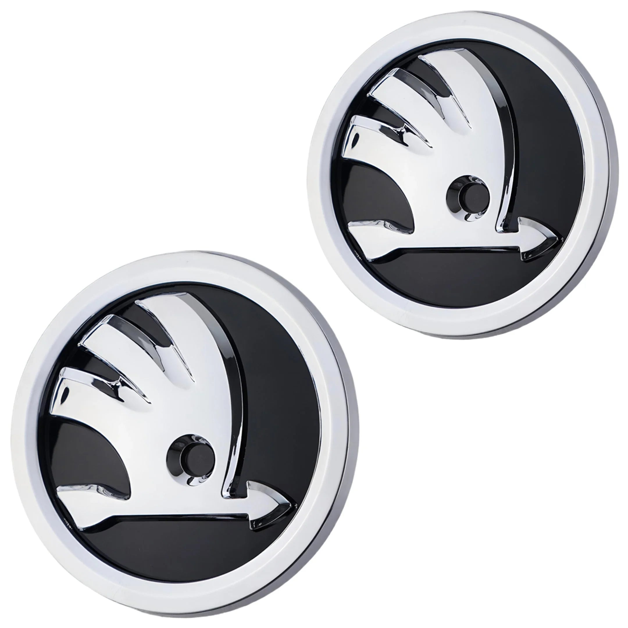 Skoda Emblem | Chrome Black
