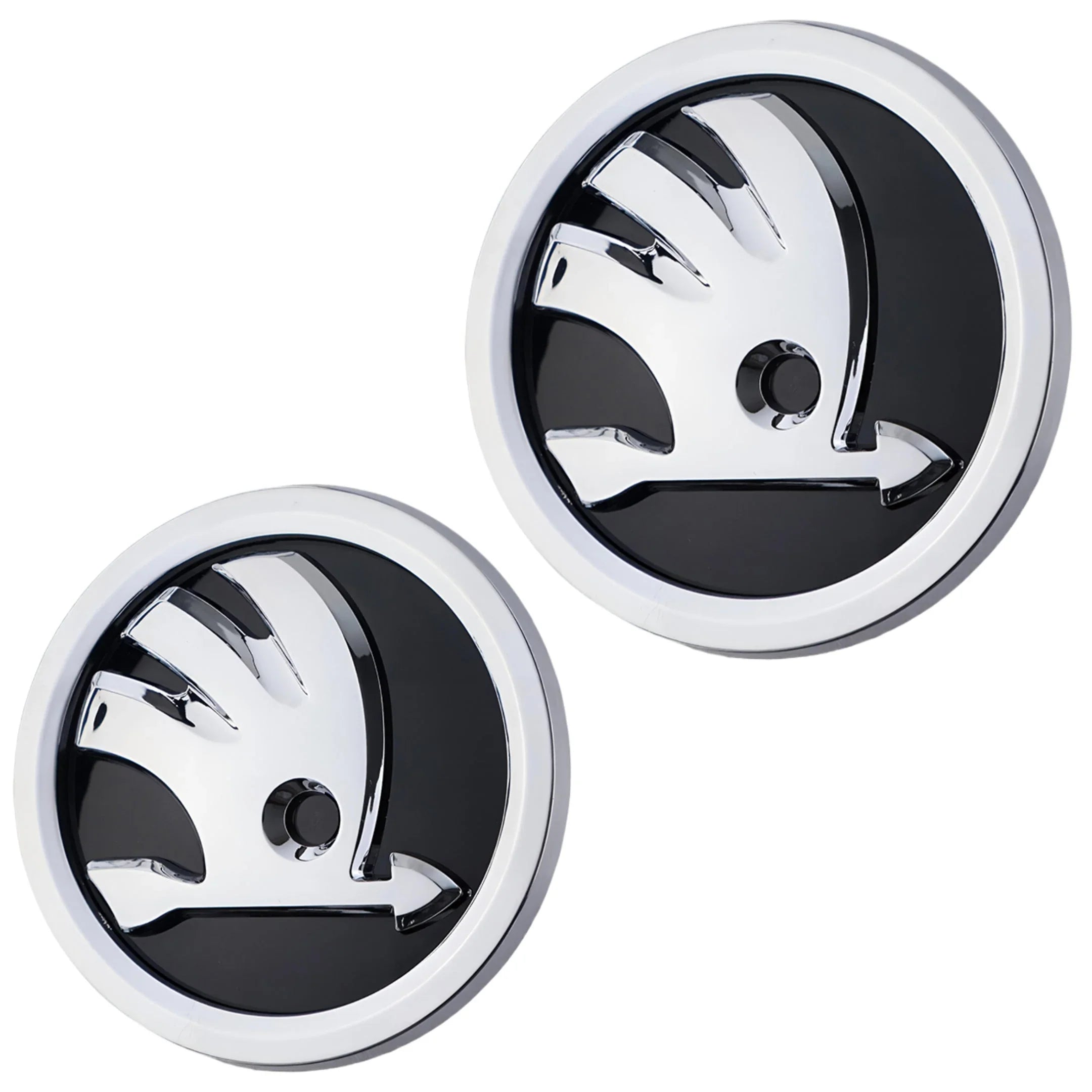 Skoda Emblem | Chrome Black
