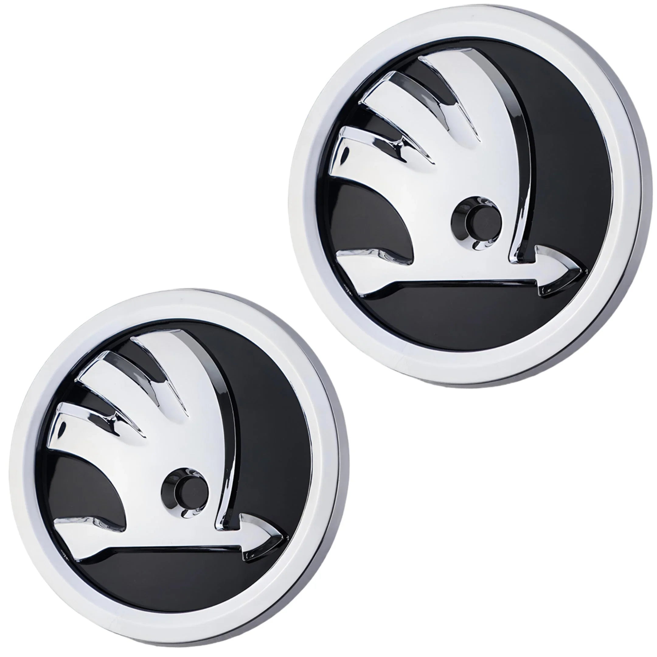 Skoda Emblem | Chrome Black