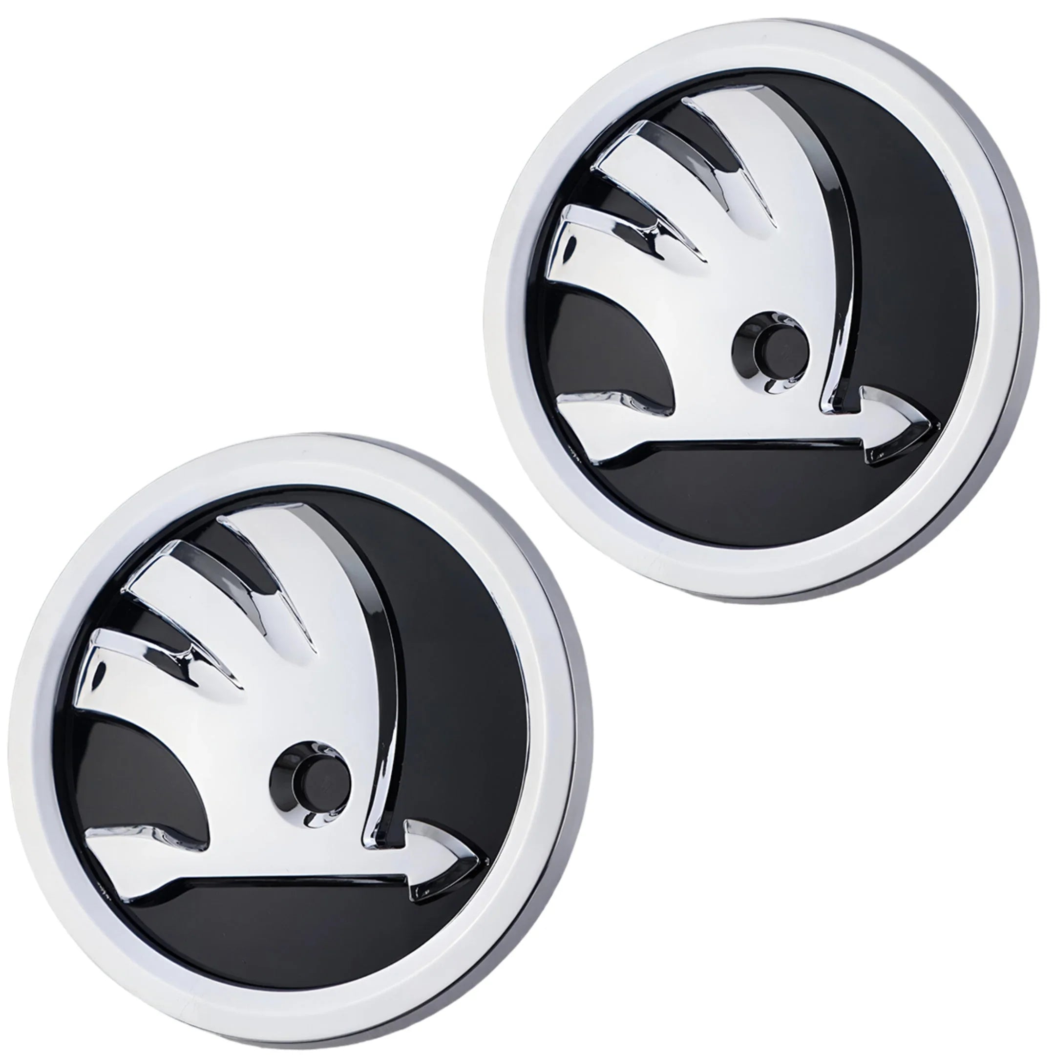 Skoda Emblem | Chrome Black