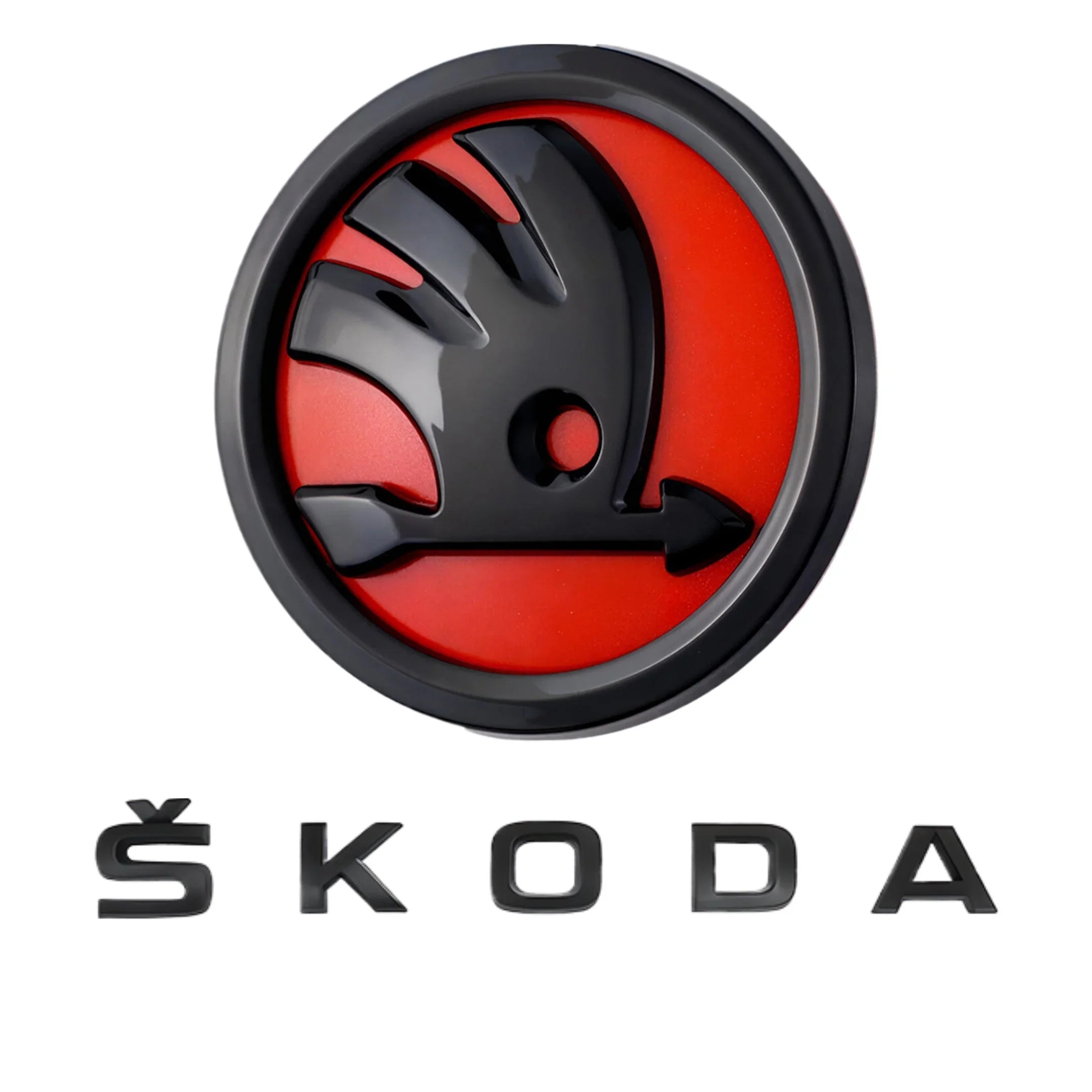 Skoda Emblem | Red