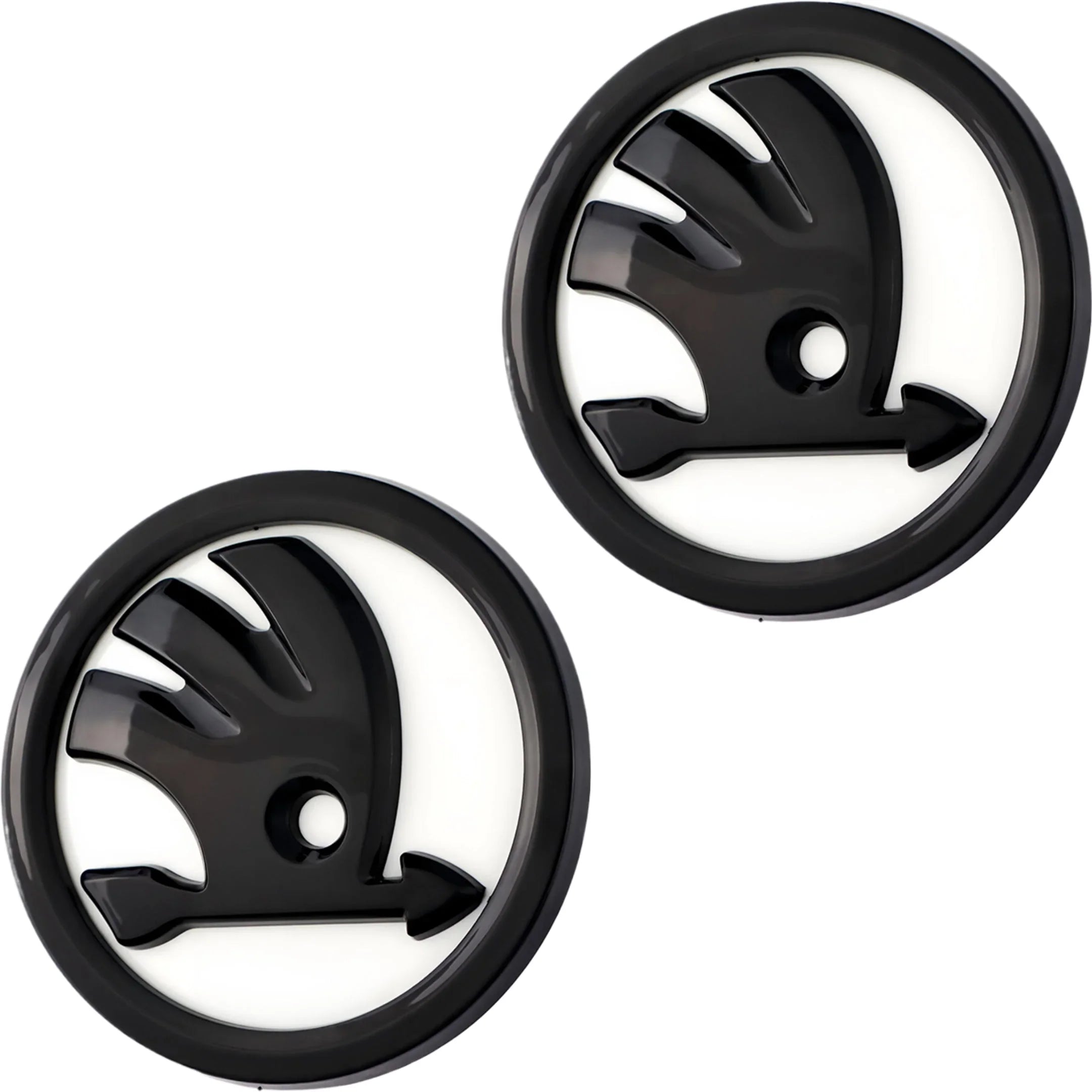 Skoda Emblem | White