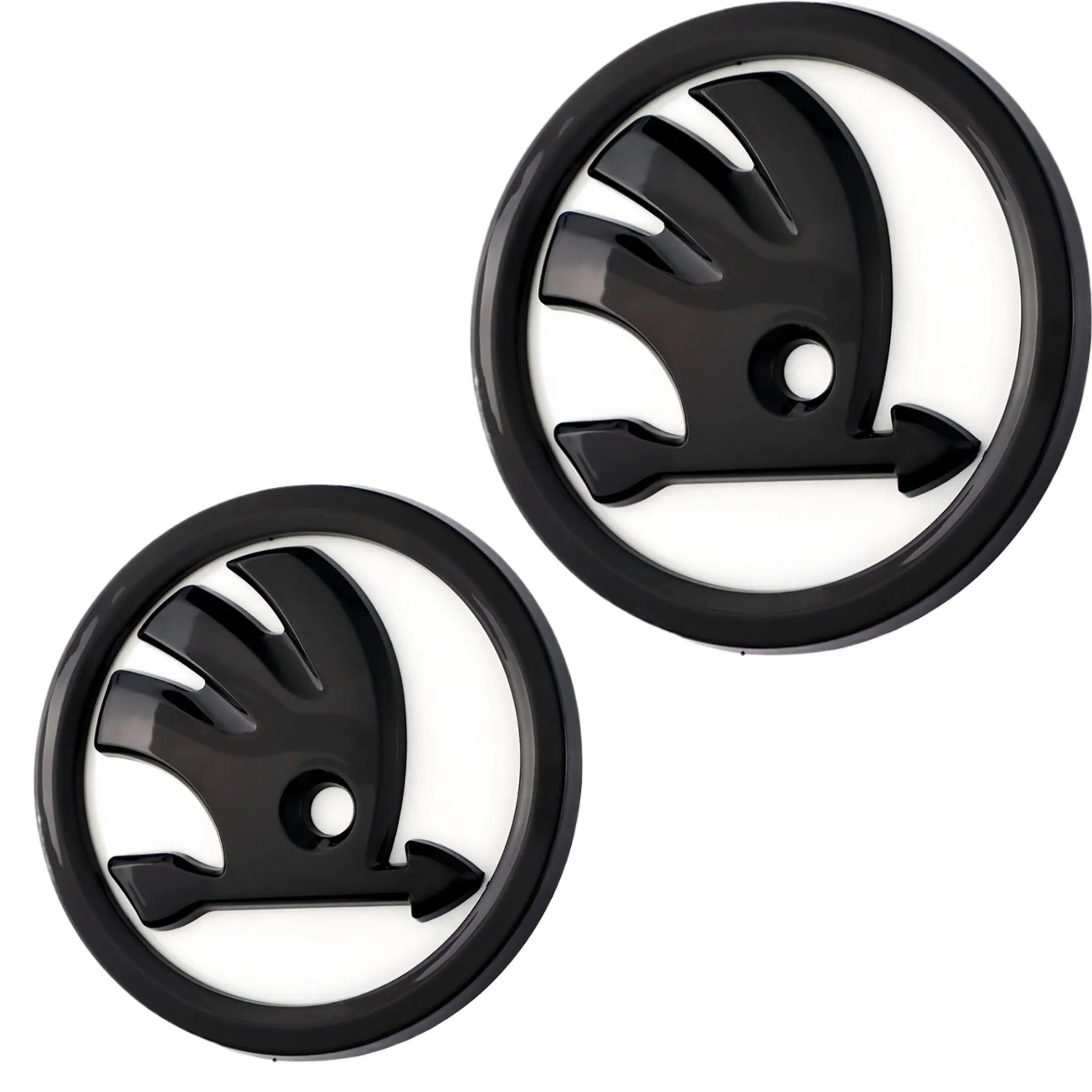 Skoda Emblem | White