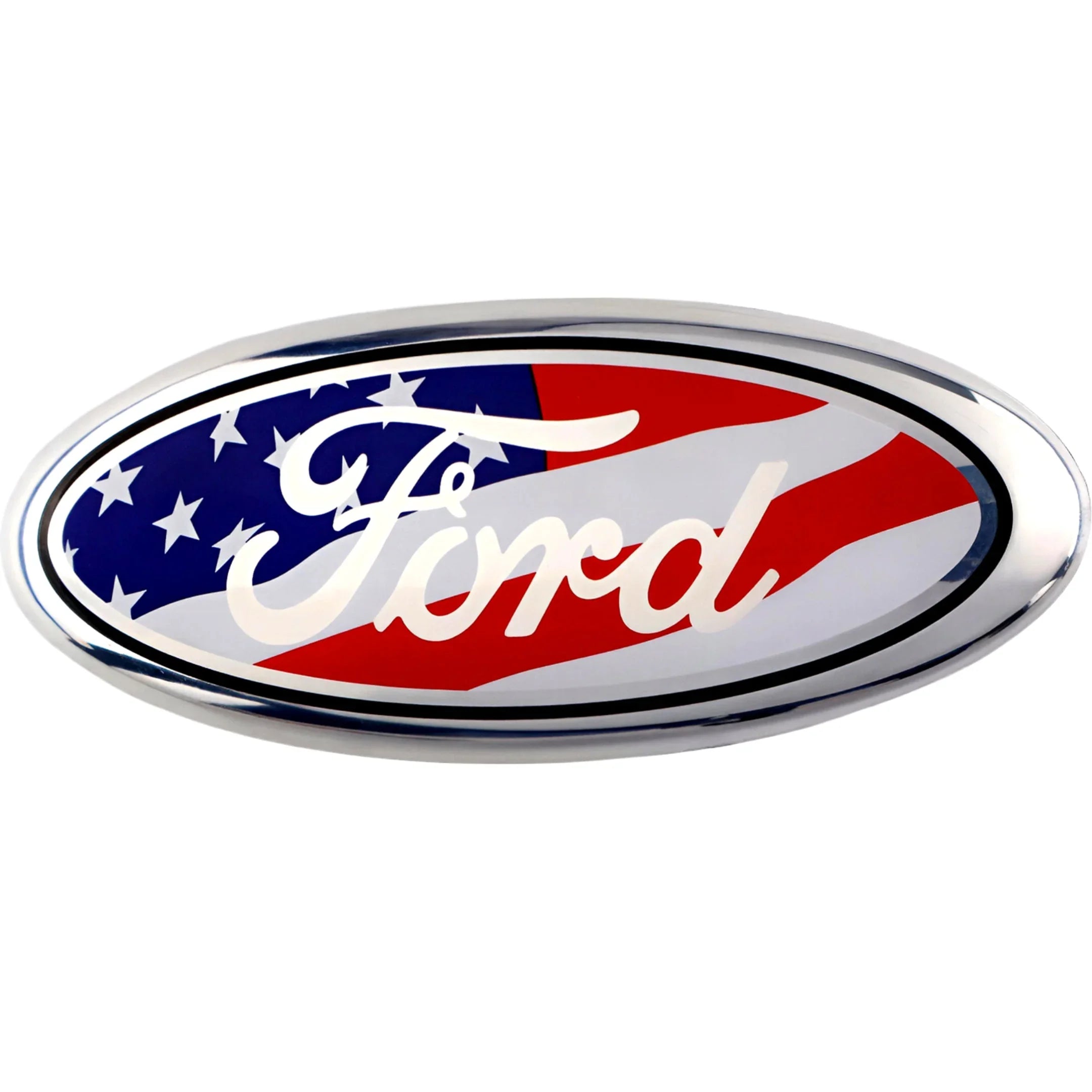 Ford Emblem Overlay | USA-Flagge