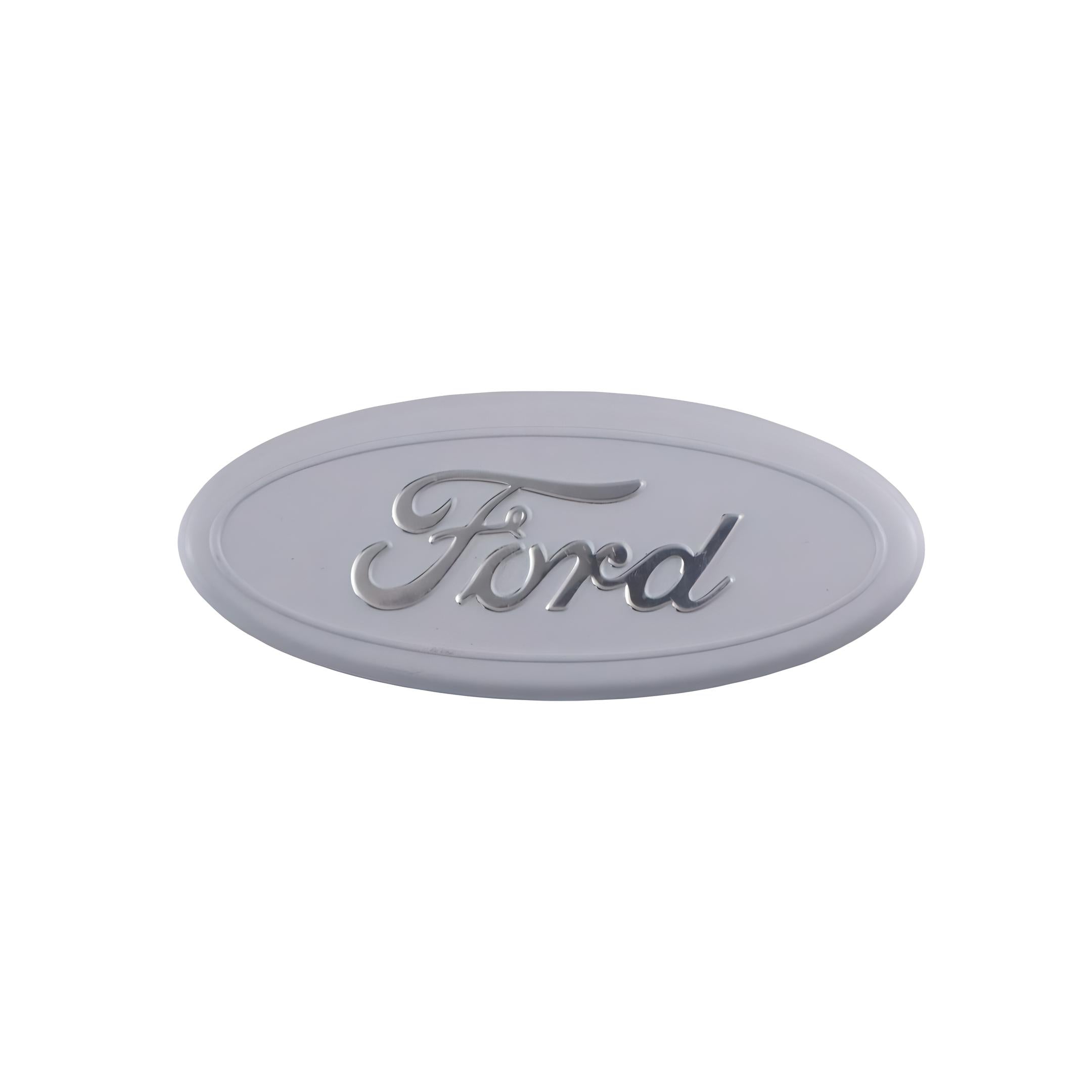 Ford Steering Wheel Emblem | White