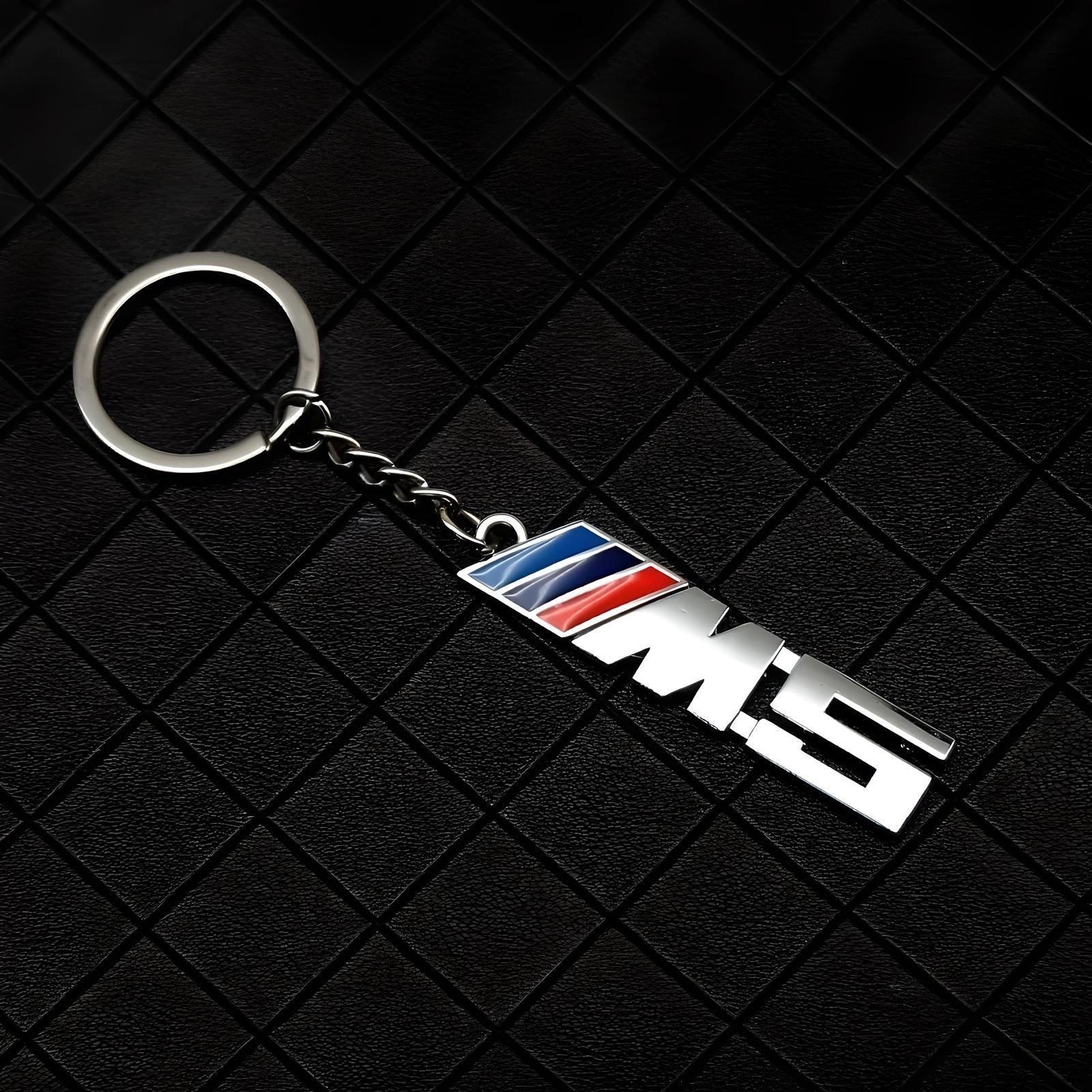 BMW M5 Keychain – Chrome Finish – Compatible with BMW M5 – Exterior Accessory