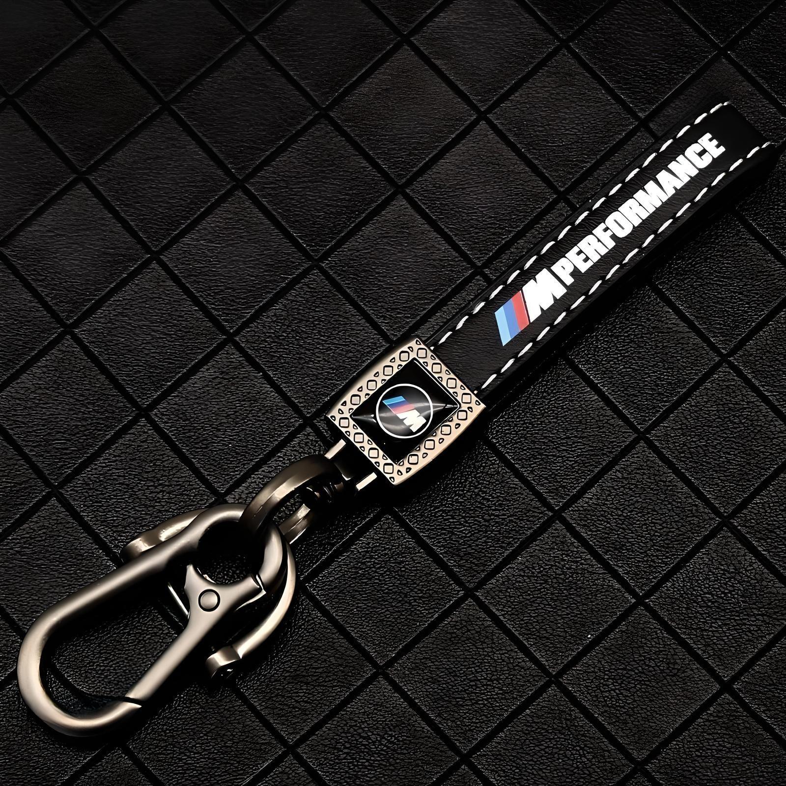 BMW M Performance Keychain – Black – Compatible with BMW Models – Exterior
