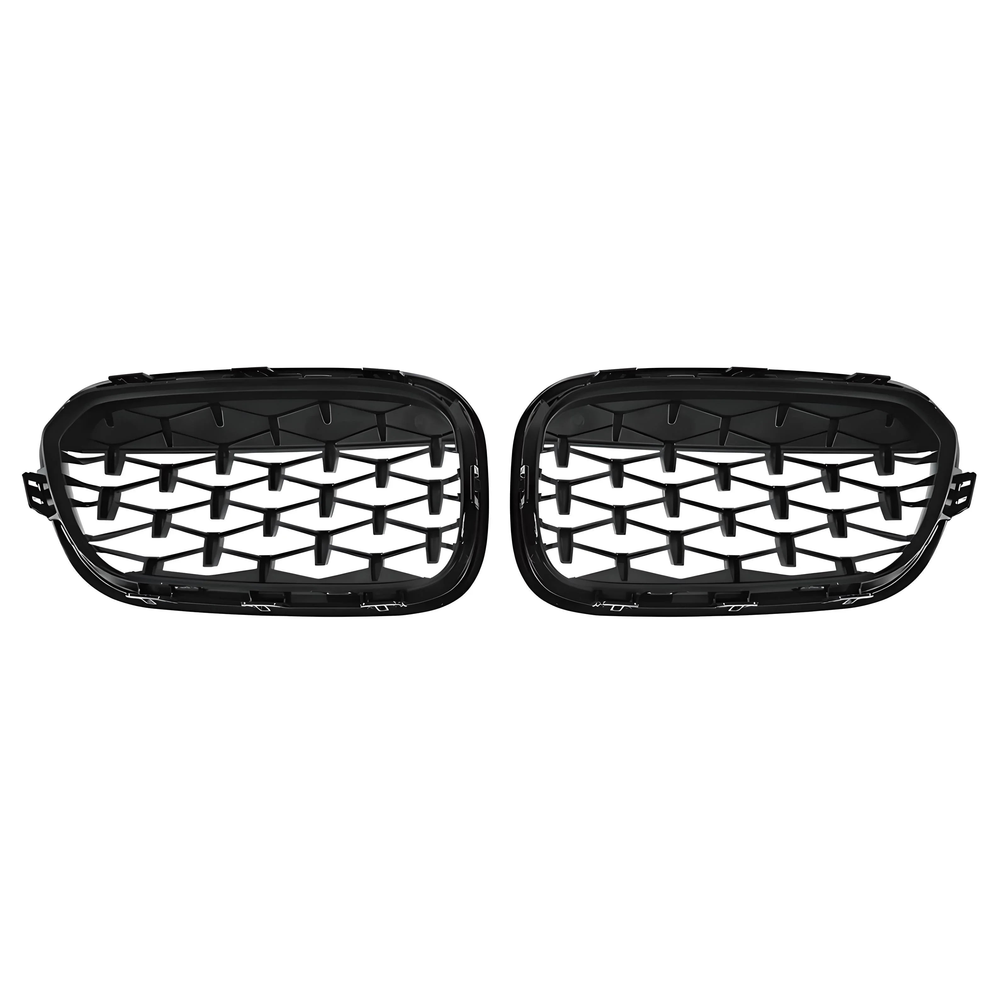 Kidney Grille Front Grill – Black Gloss – Compatible with BMW 3 Series G20 G21 – Front Exterior