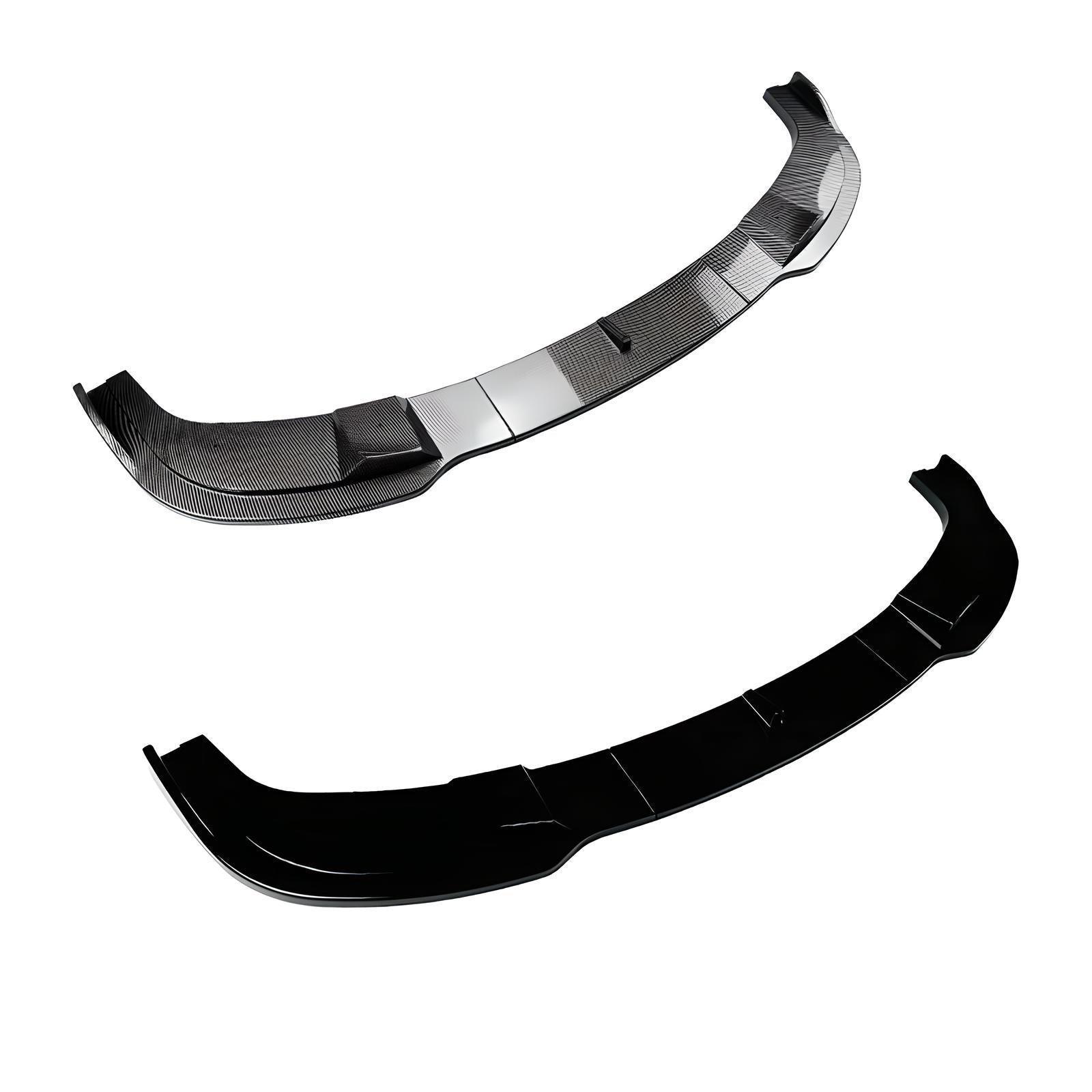 Front Bumper Lip Splitter – Carbon Fiber Finish – Compatible with BMW M4 Model – Front Exterior