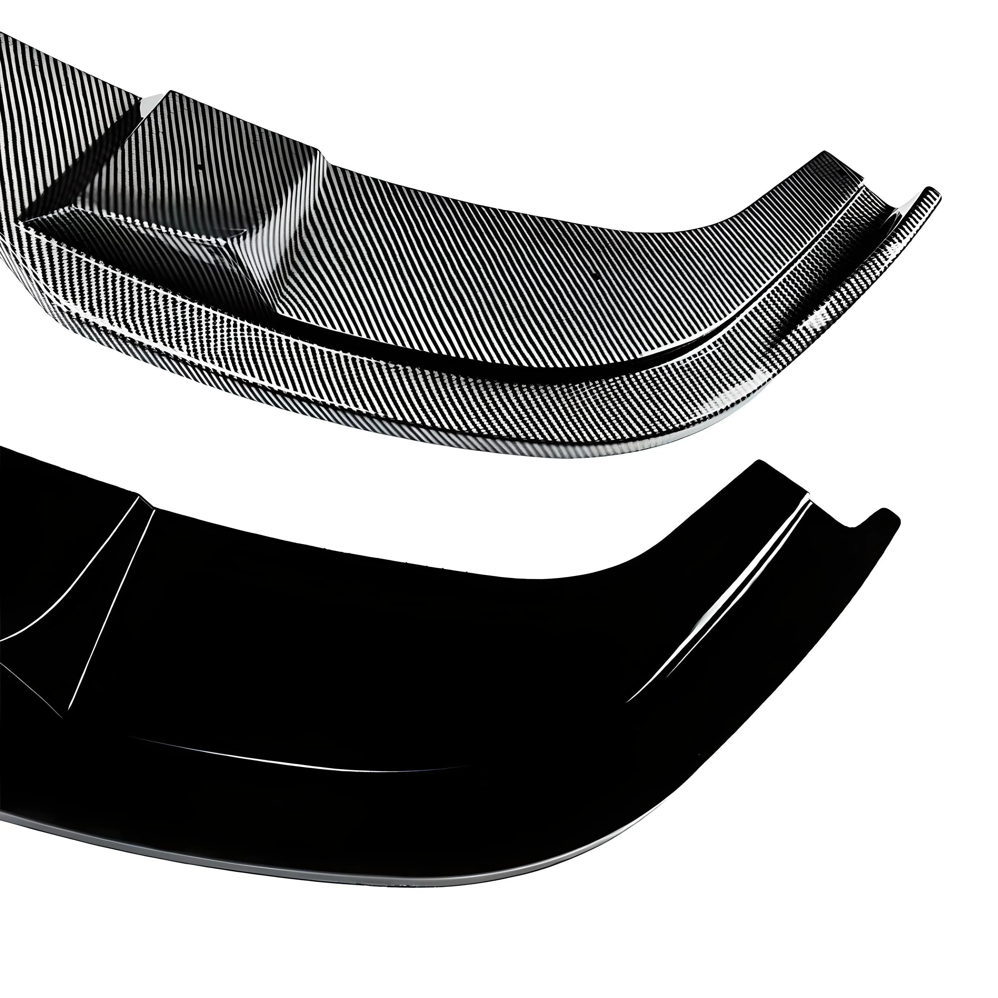 Carbon Fiber Splitter Extension – Glossy Black – Compatible with BMW M3 F80 – Front