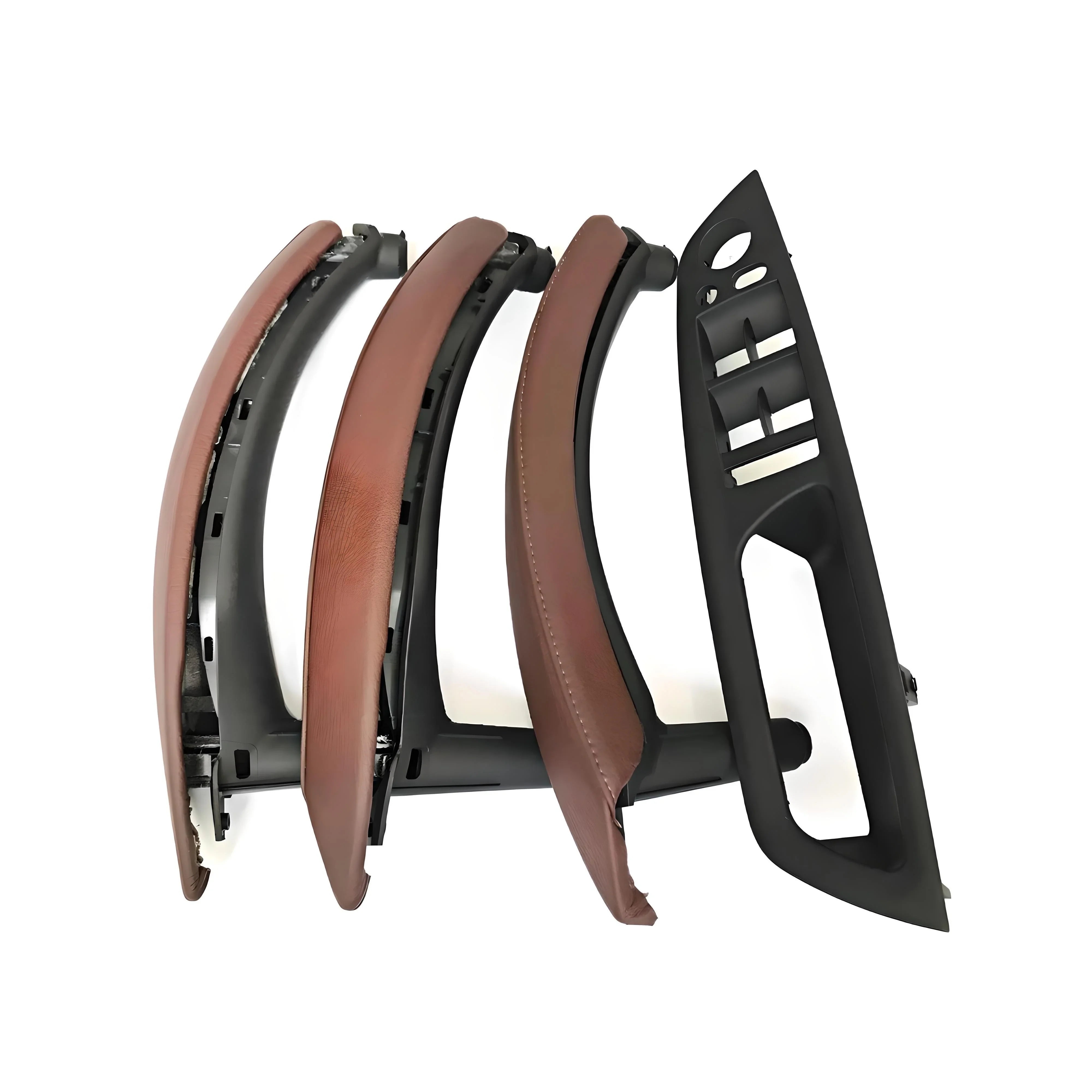 Door trim panel – Red Brown – Compatible with BMW 3 Series – Interior front