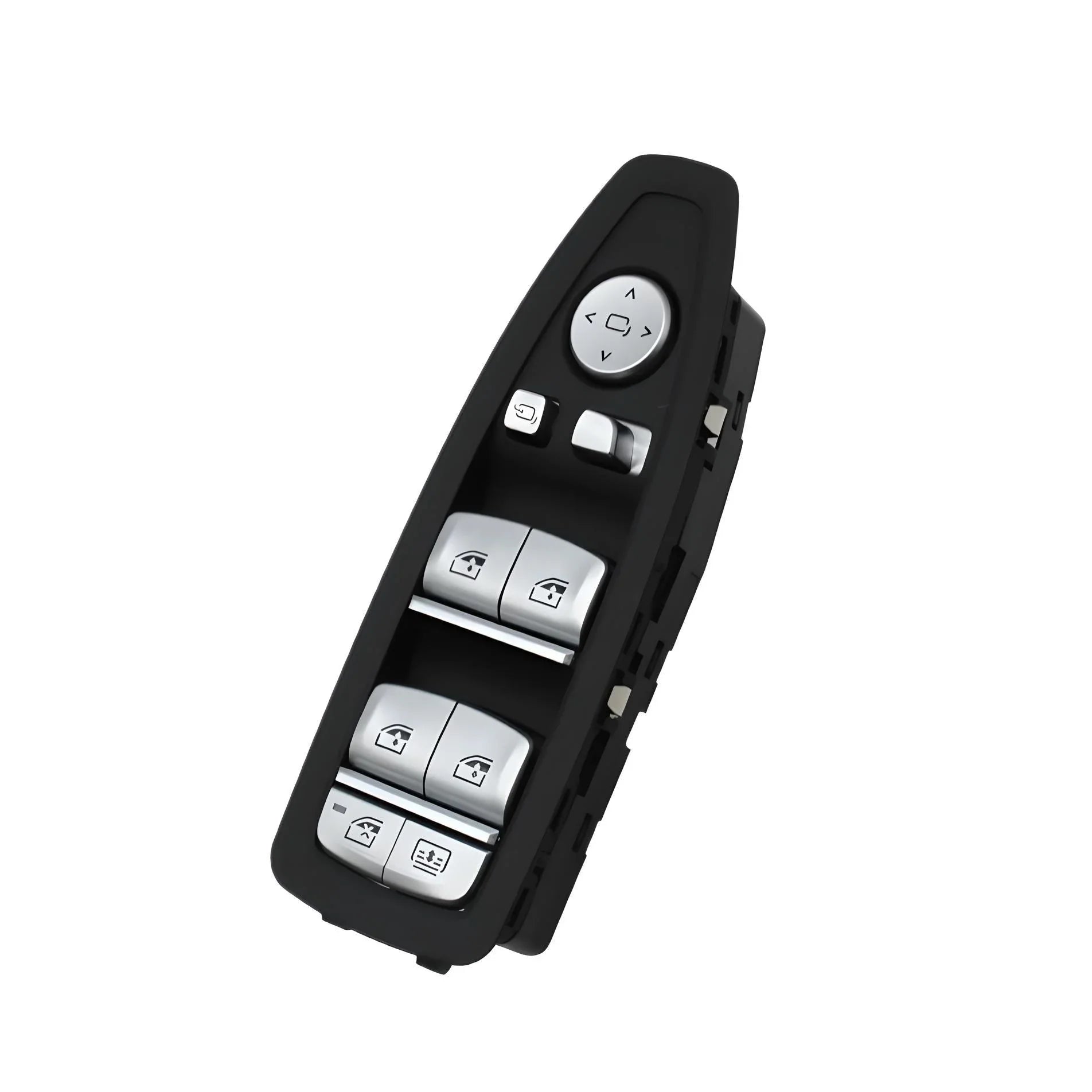 Power Window Switch Control – Black Silver – Compatible with BMW 5 Series – Front