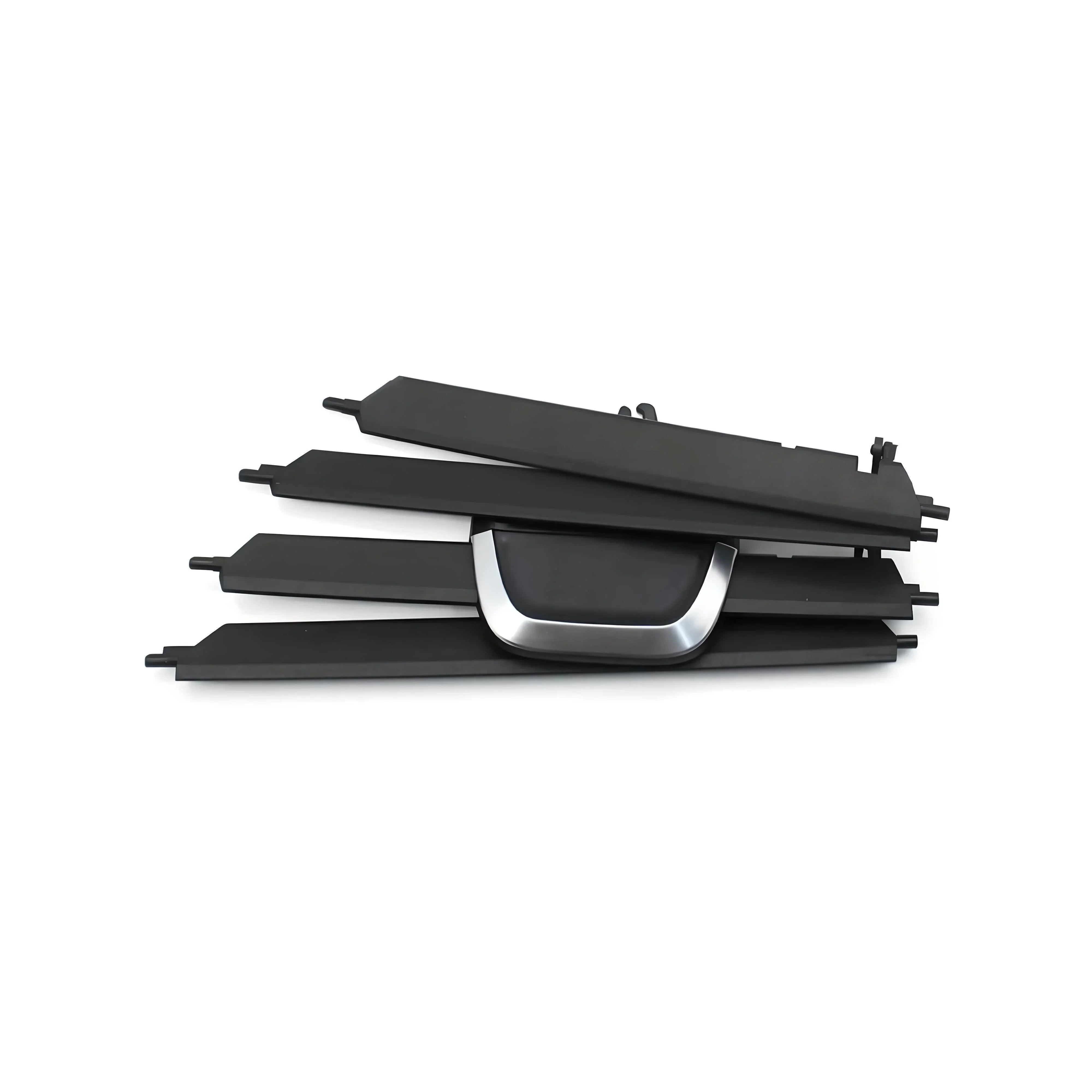 Classic Mini Grille Assembly – Black with Chrome Trim – Compatible with Classic Mini Cooper – Front Exterior