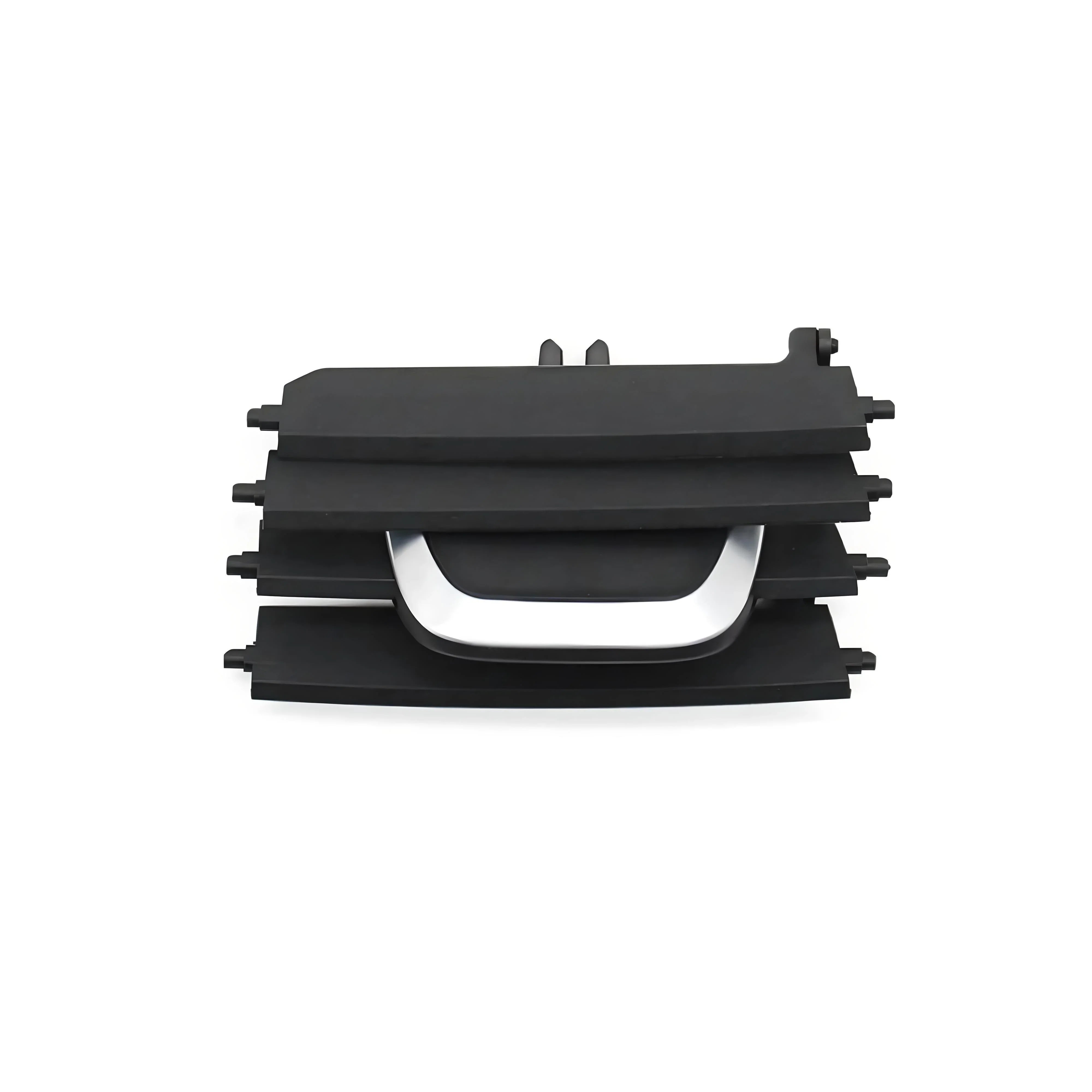 BMW M Sport Front Grille – Black with Chrome Trim – Compatible with BMW E92 E93 3-Series – Front Exterior