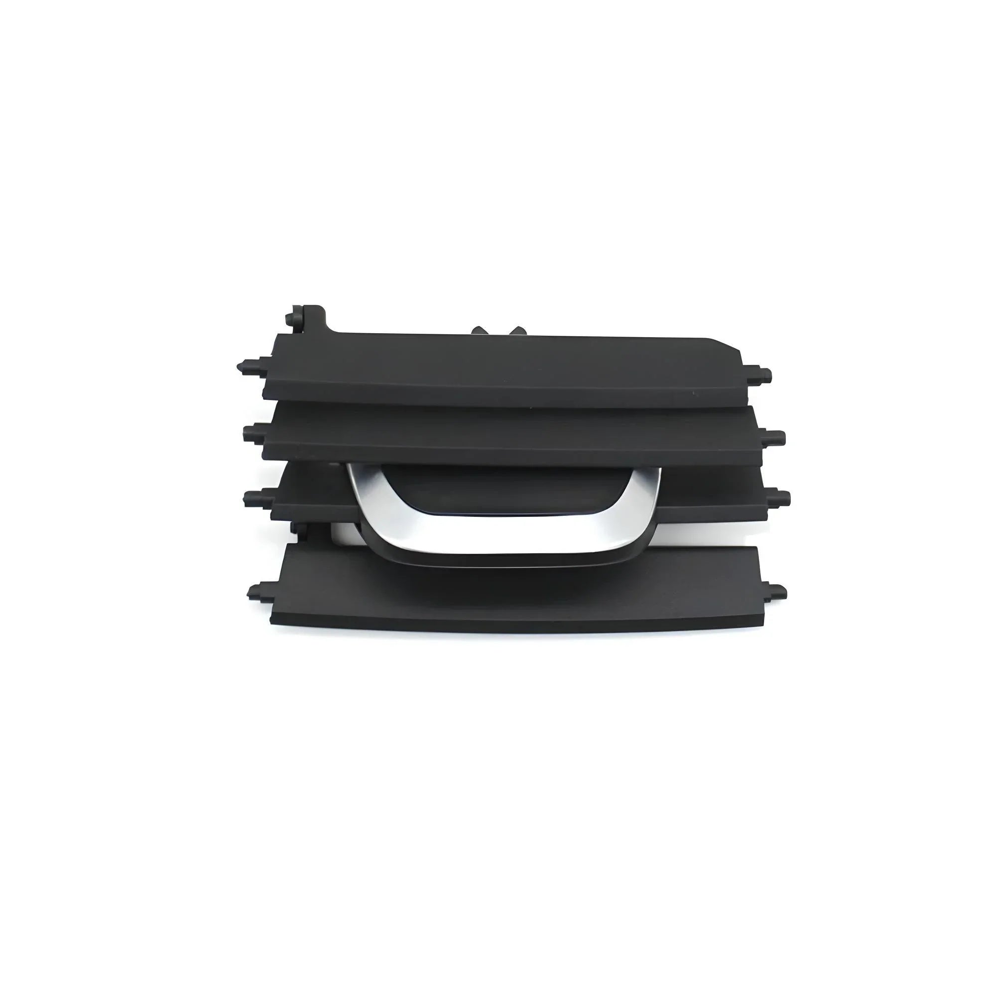 Car grille – Black with chrome trim – Compatible with BMW 5 Series – Front exterior