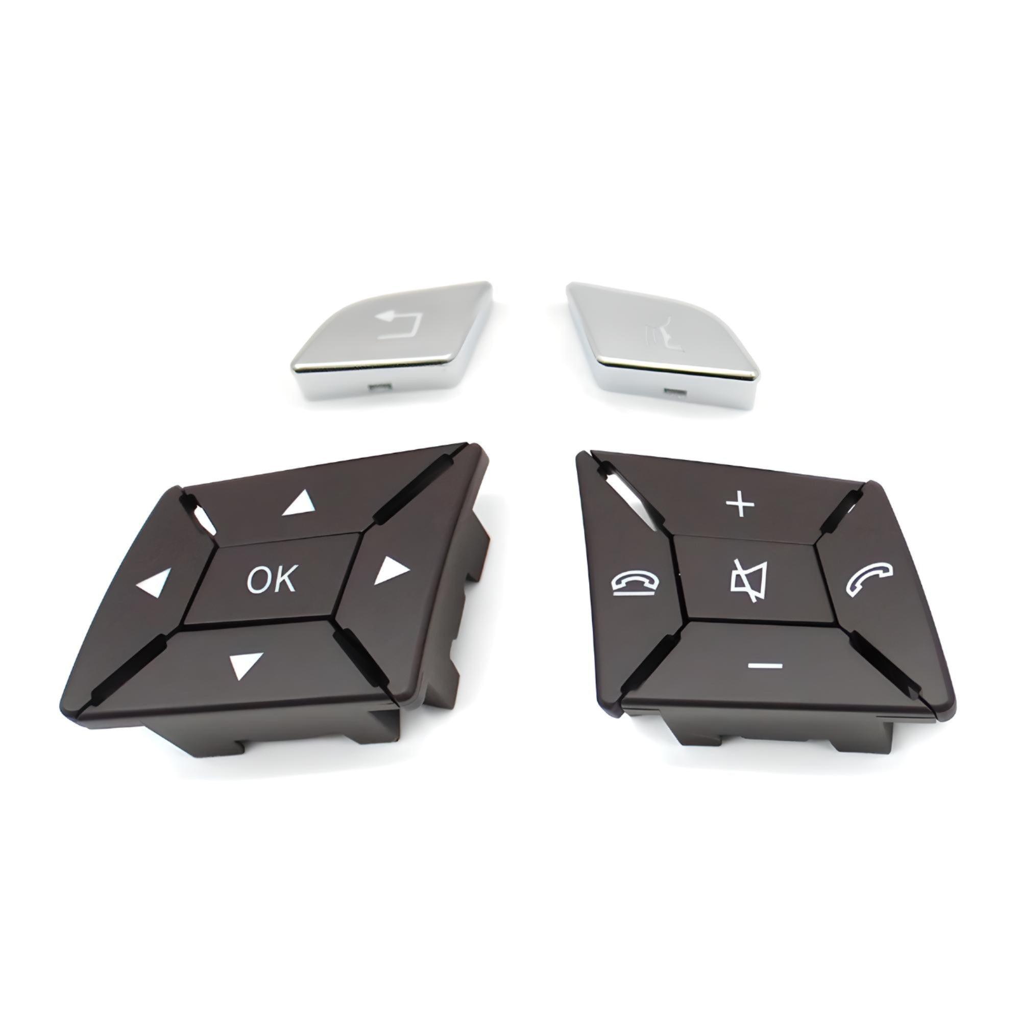 Mercedes Steering Wheel Buttons | A B C E GLK CLS SLK SLC GLA Class (2011 - 2016) - The Benz Shop