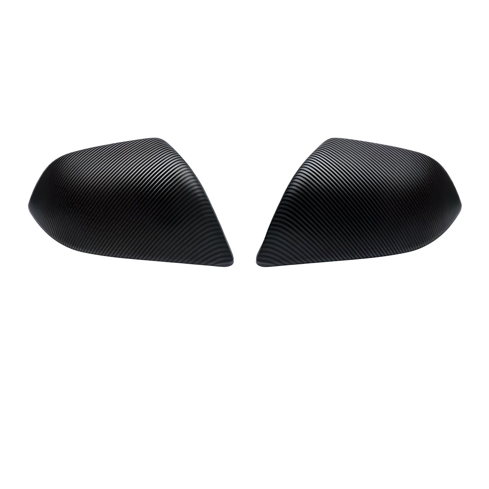 Tesla Side Mirror Overlay | Model Y (2021 - 2024) Matte Carbon Fiber