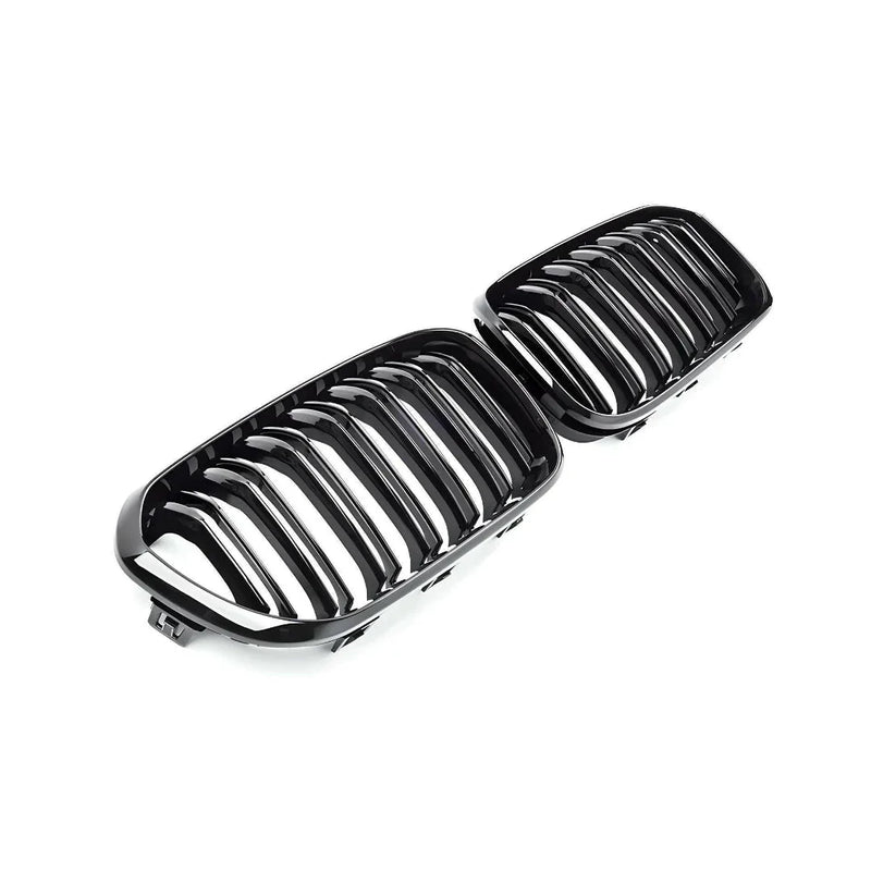 1 Series kidney grille – Black gloss – Compatible with BMW 1 Series – Front exterior