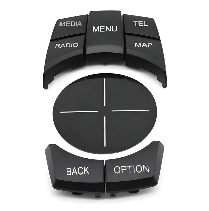 iDrive Controller Button Set – Black – Compatible with BMW F30 F31 F34 – Interior