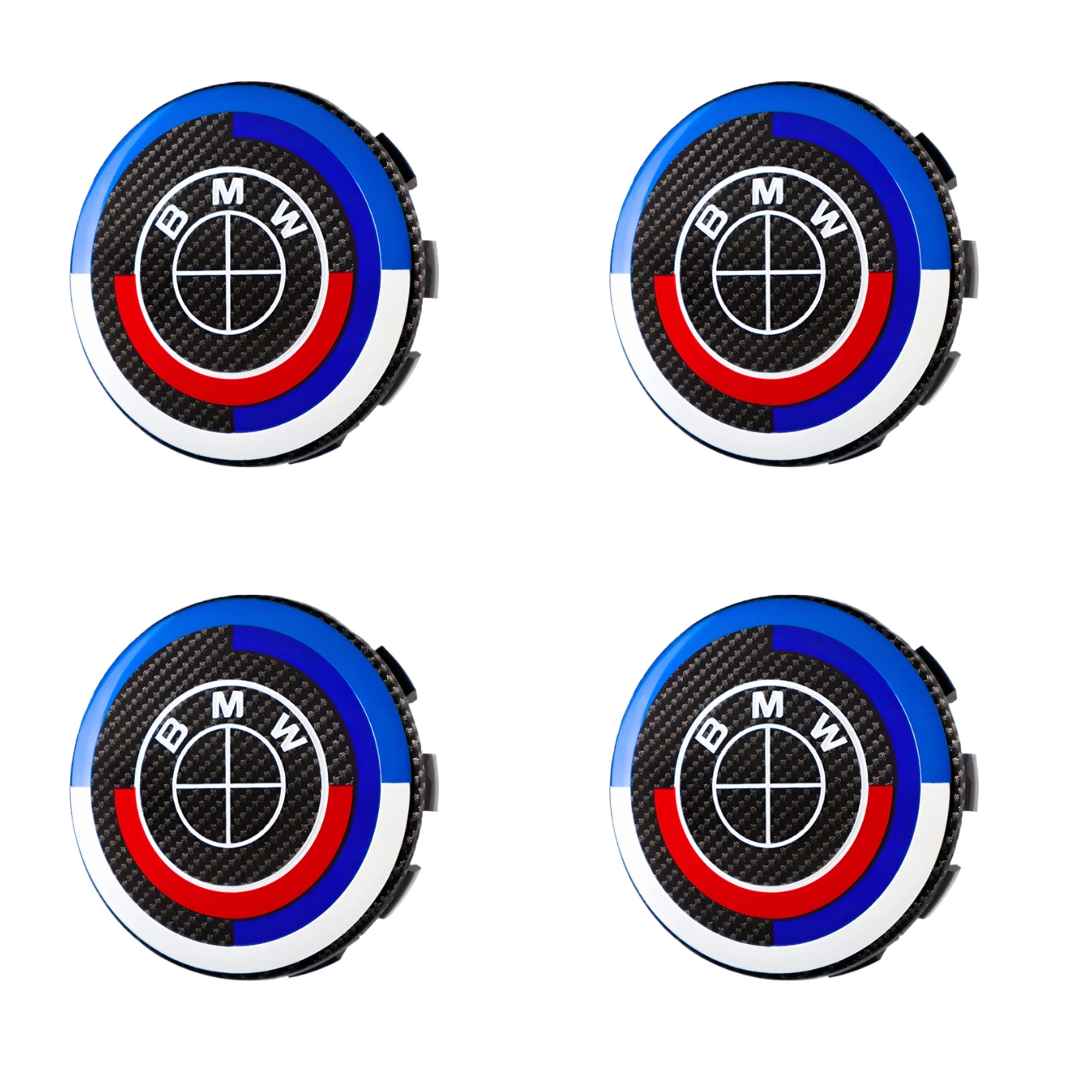 BMW 50th Anniversary Badge | Black Carbon